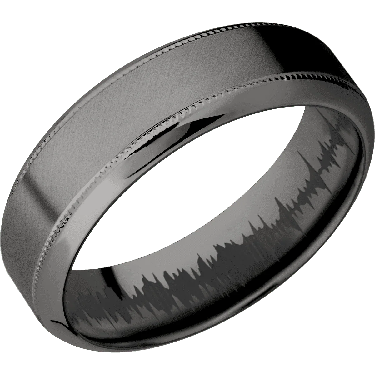 Tantalum Noir + Anglesatin , Polish Finish + Zirconium - Image 2
