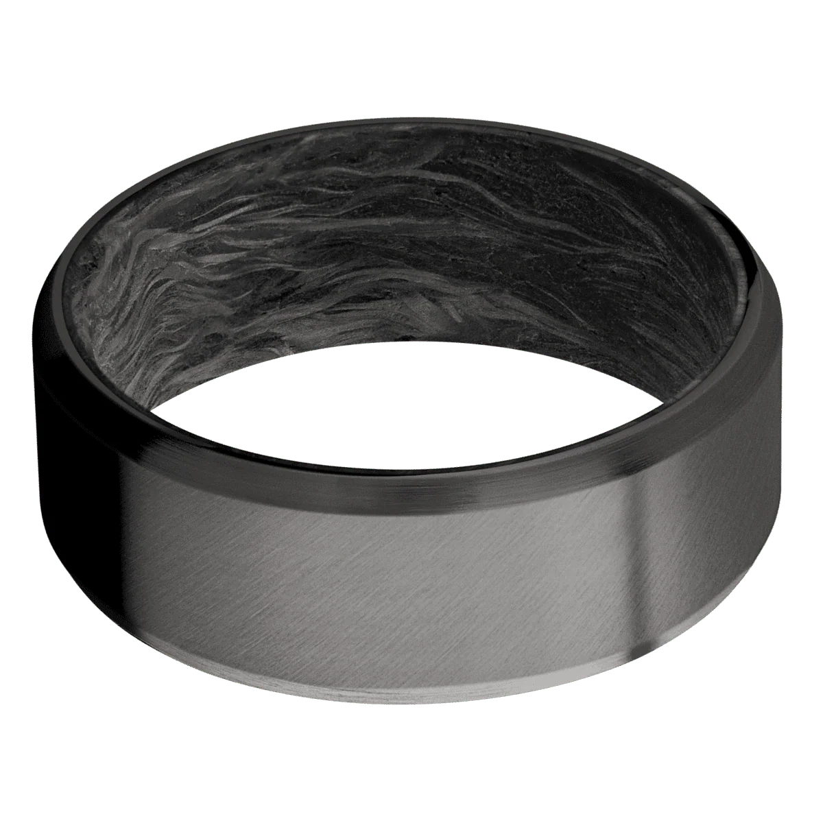 Tantalum Noir + Anglesatin , Satin Finish + Forged Carbon Fiber - Image 3