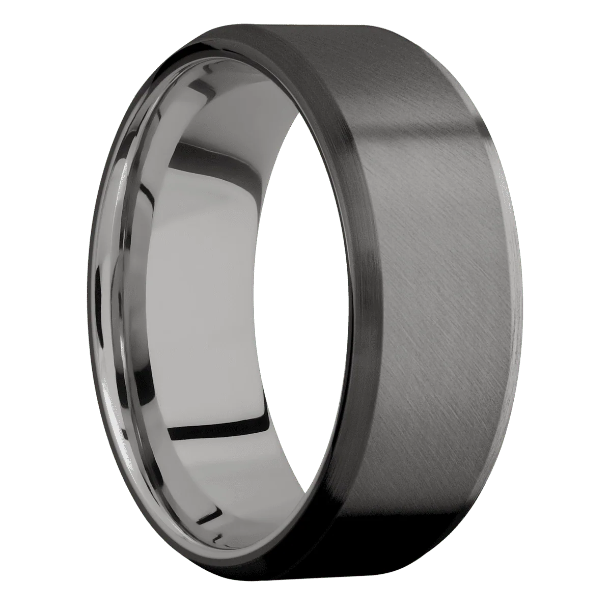 Tantalum Noir + Anglesatin , Satin Finish + Titanium