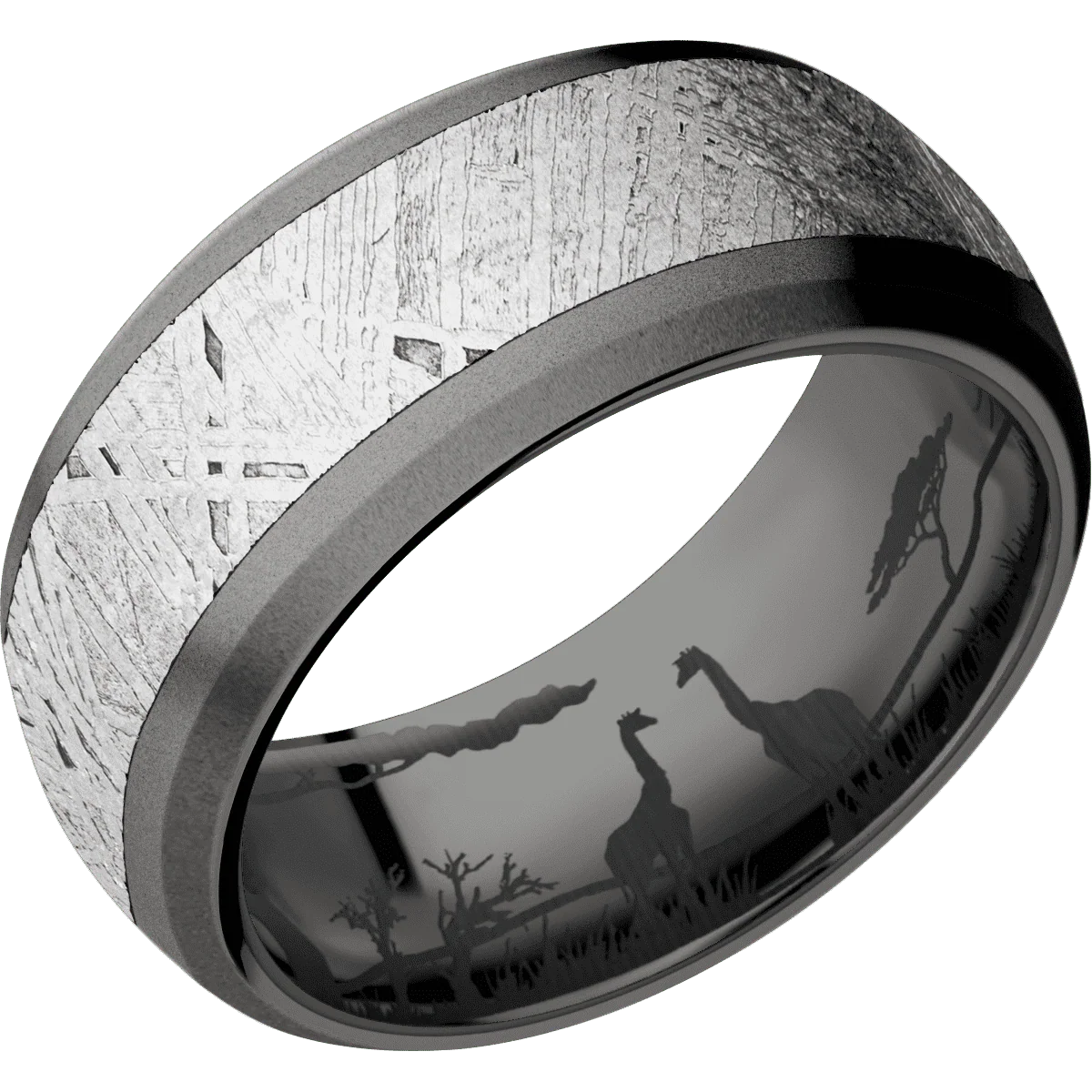 Tantalum Noir + Bead , Bead Finish + Zirconium - Image 2
