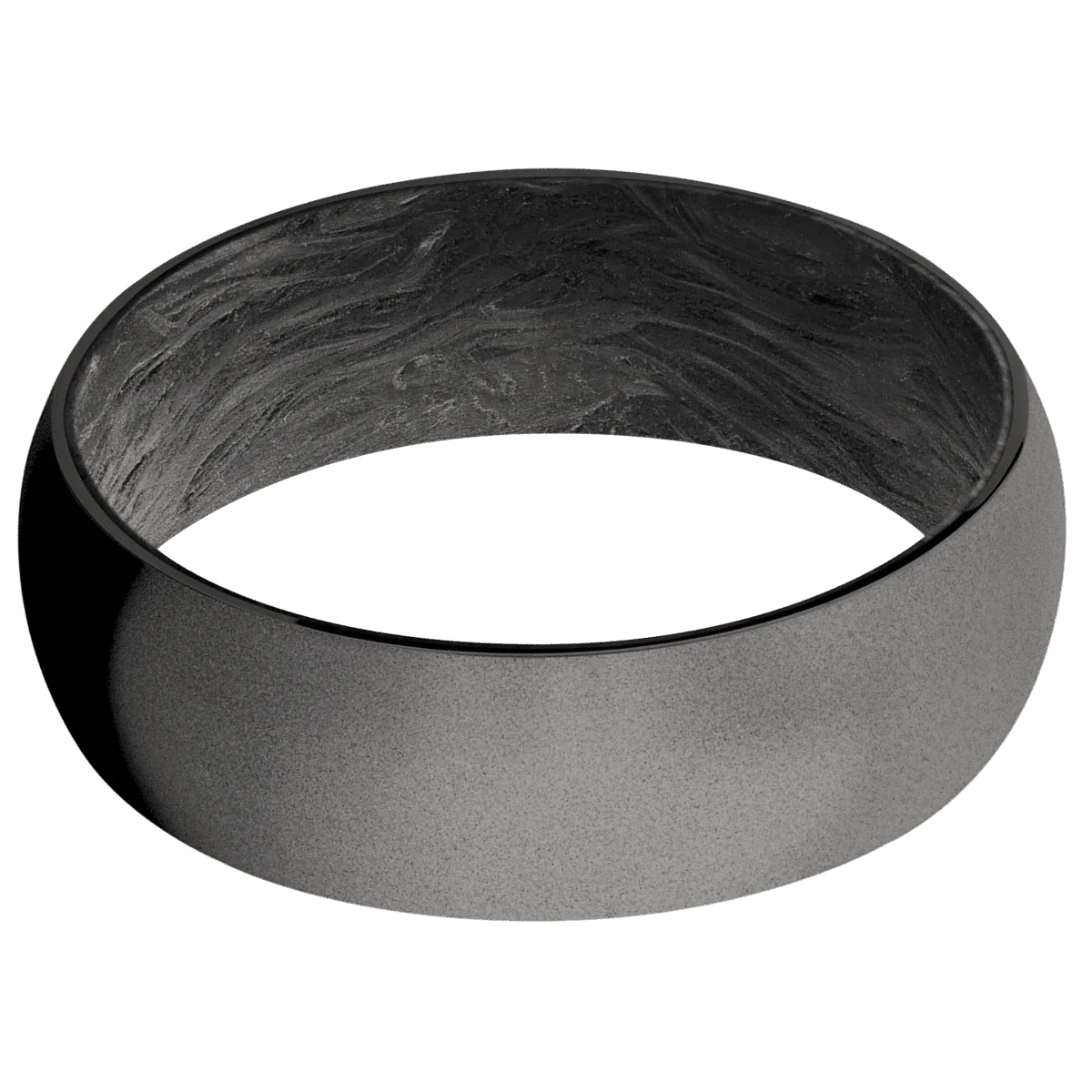 Tantalum Noir + Bead Finish + Forged Carbon Fiber - Image 3