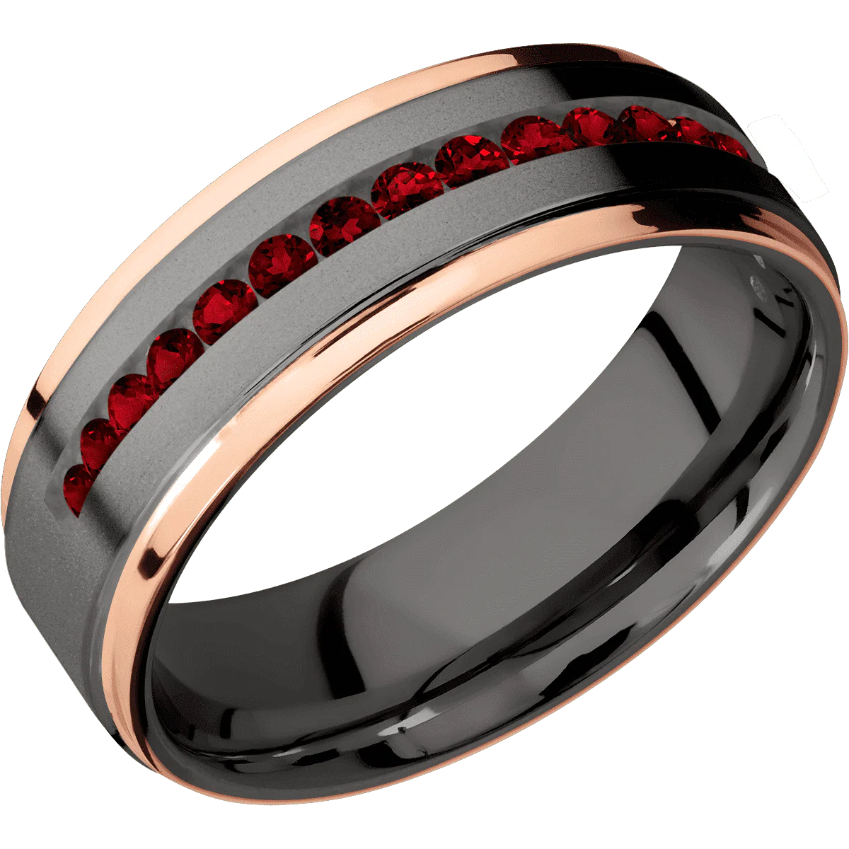 Tantalum Noir + Bead , Polish Finish - Image 2