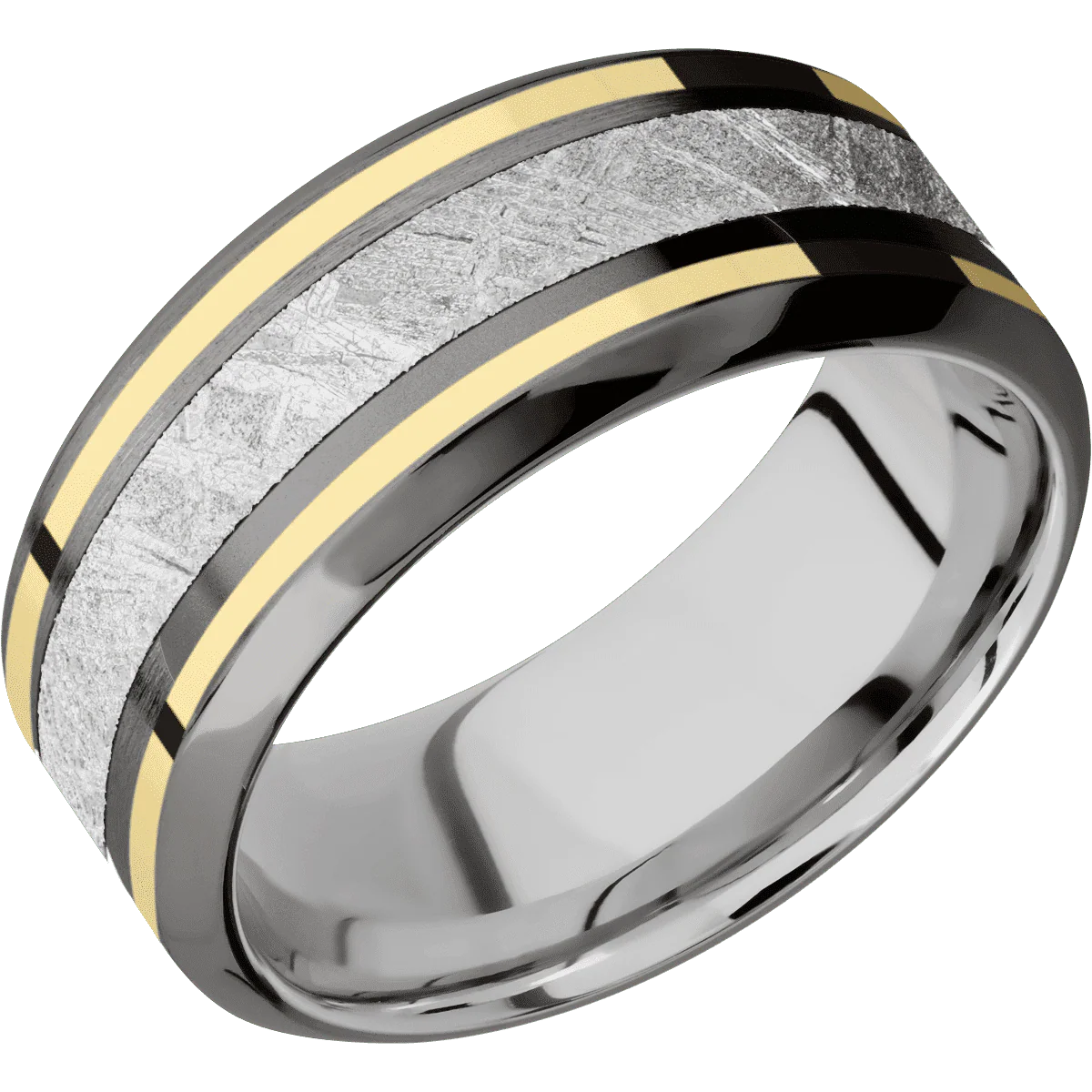 Tantalum Noir + Bead , Polish Finish + Cobalt Chrome - Image 2