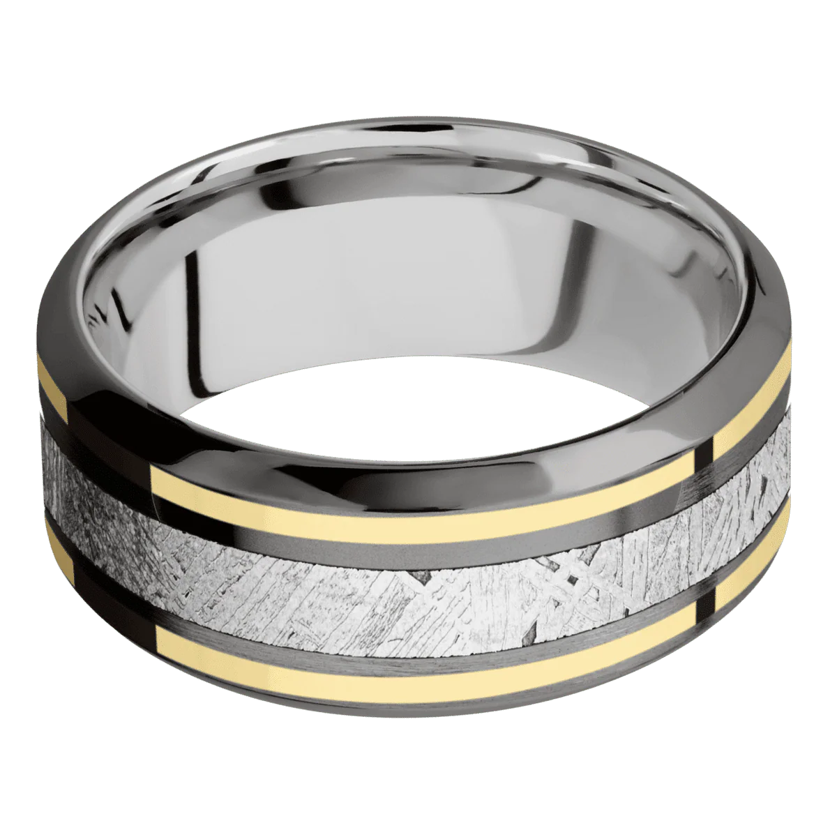 Tantalum Noir + Bead , Polish Finish + Cobalt Chrome - Image 3