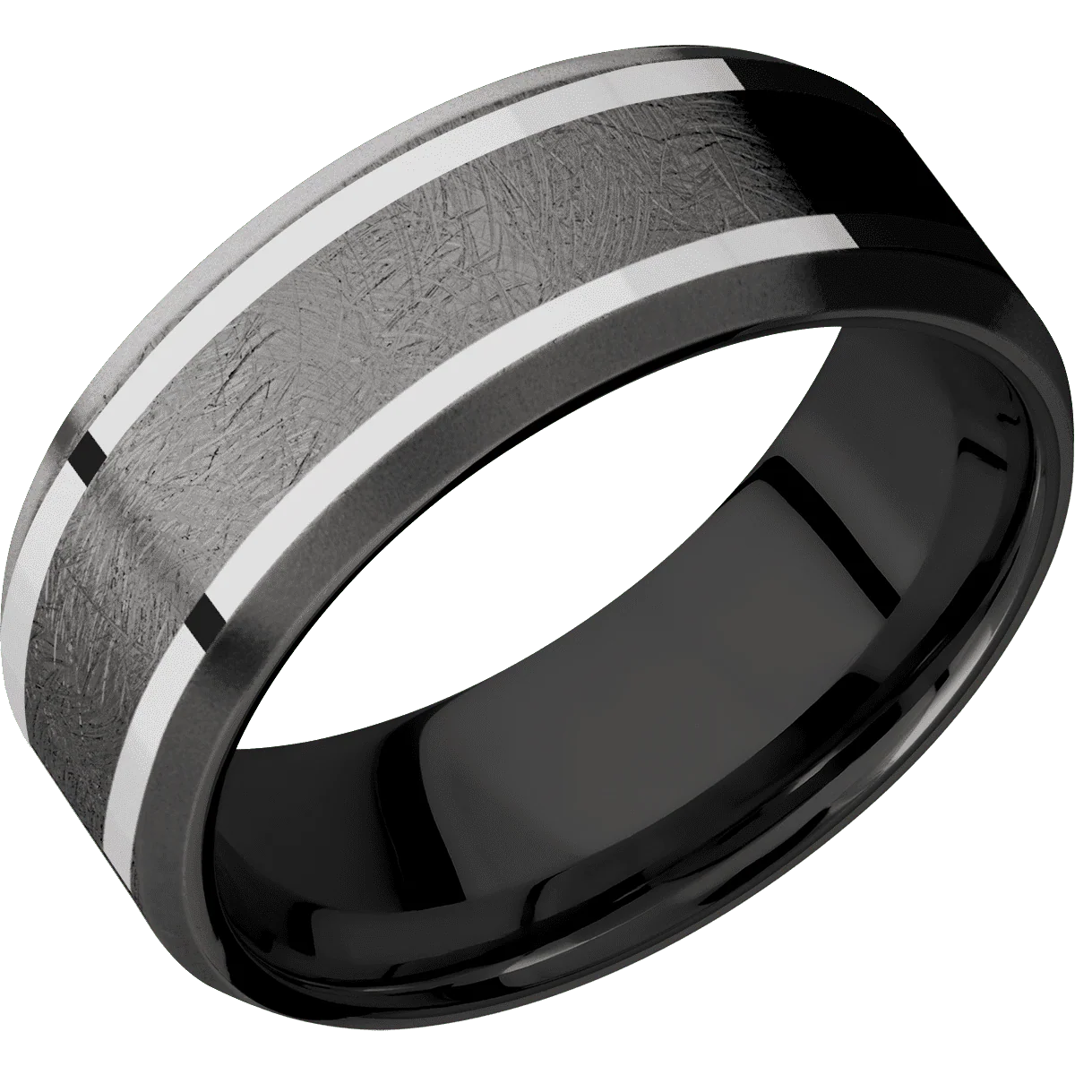 Tantalum Noir + Distressed , Bead Finish + Zirconium - Image 2