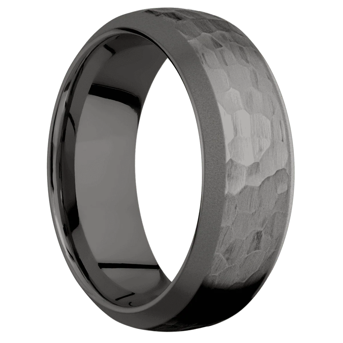 Tantalum Noir + Hammer , Sand Finish