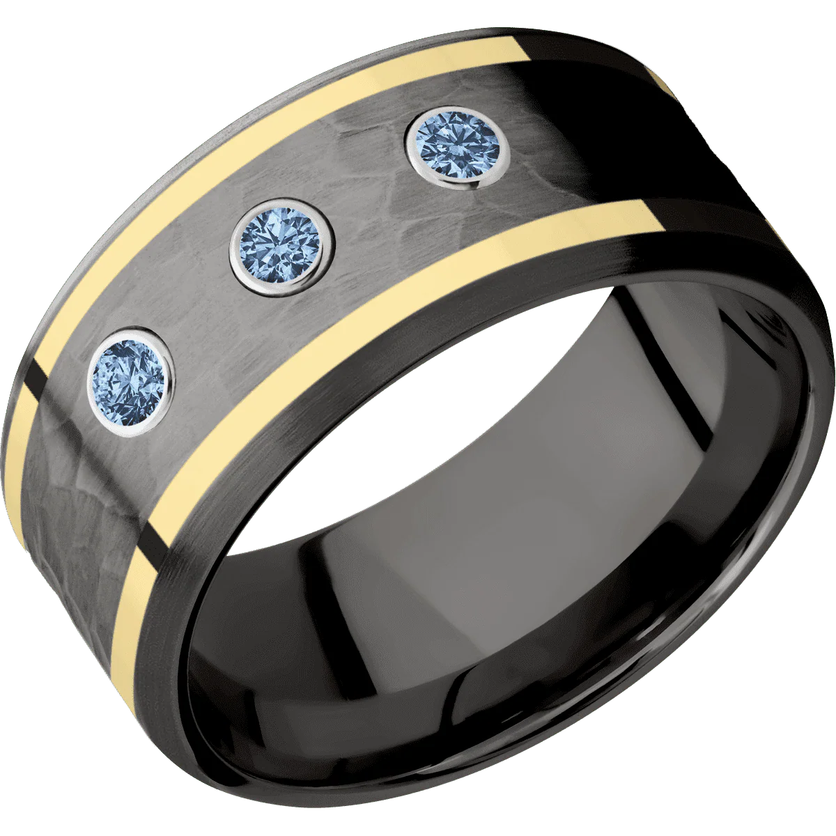 Tantalum Noir + Hammer , Satin Finish - Image 2
