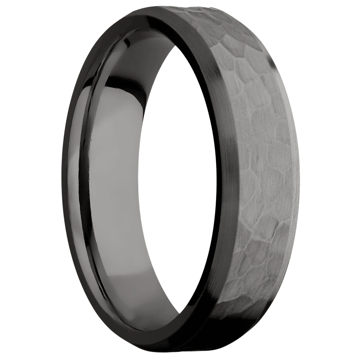 Tantalum Noir + Hammer , Satin Finish