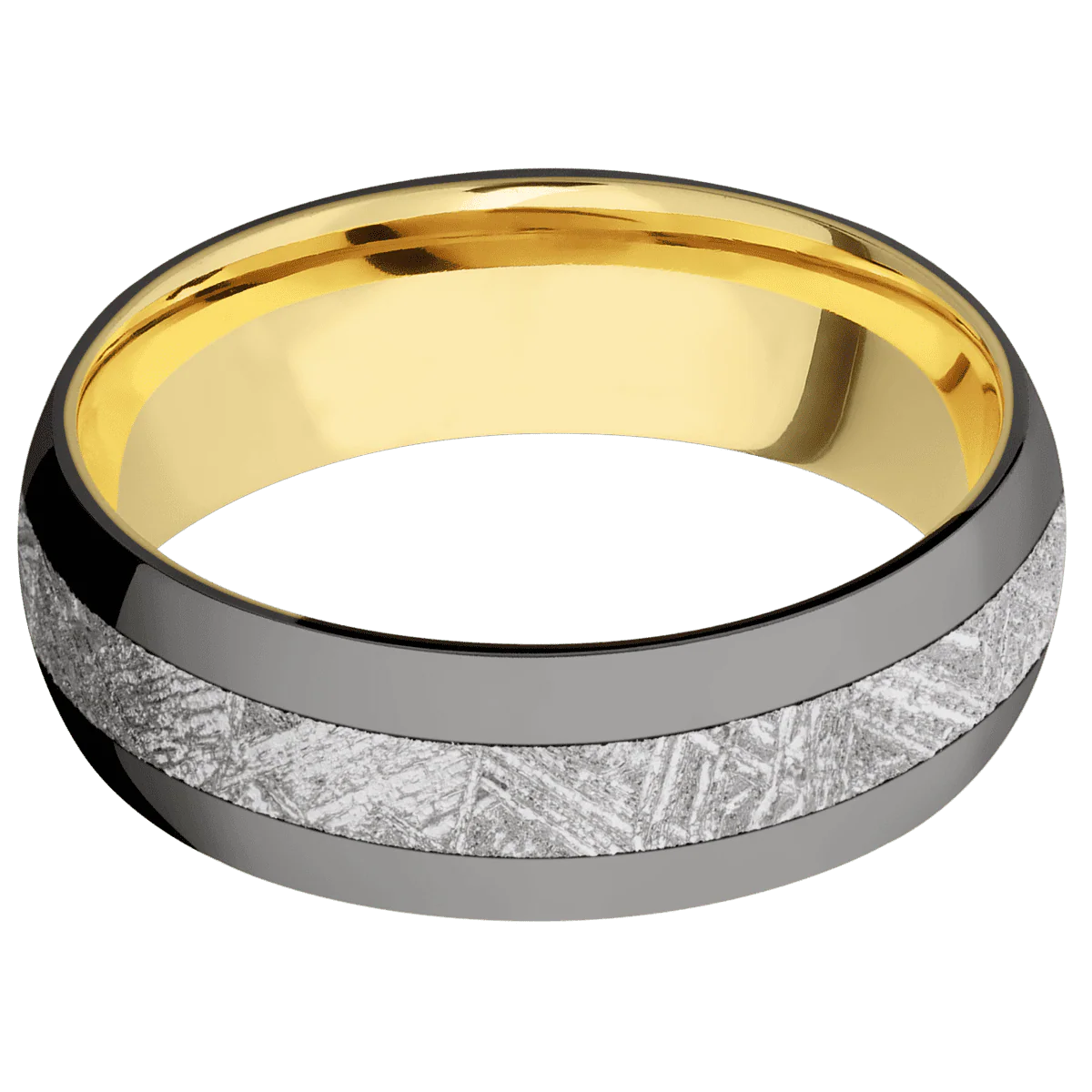 Tantalum Noir + Polish Finish + 10K Yellow Gold - Image 3