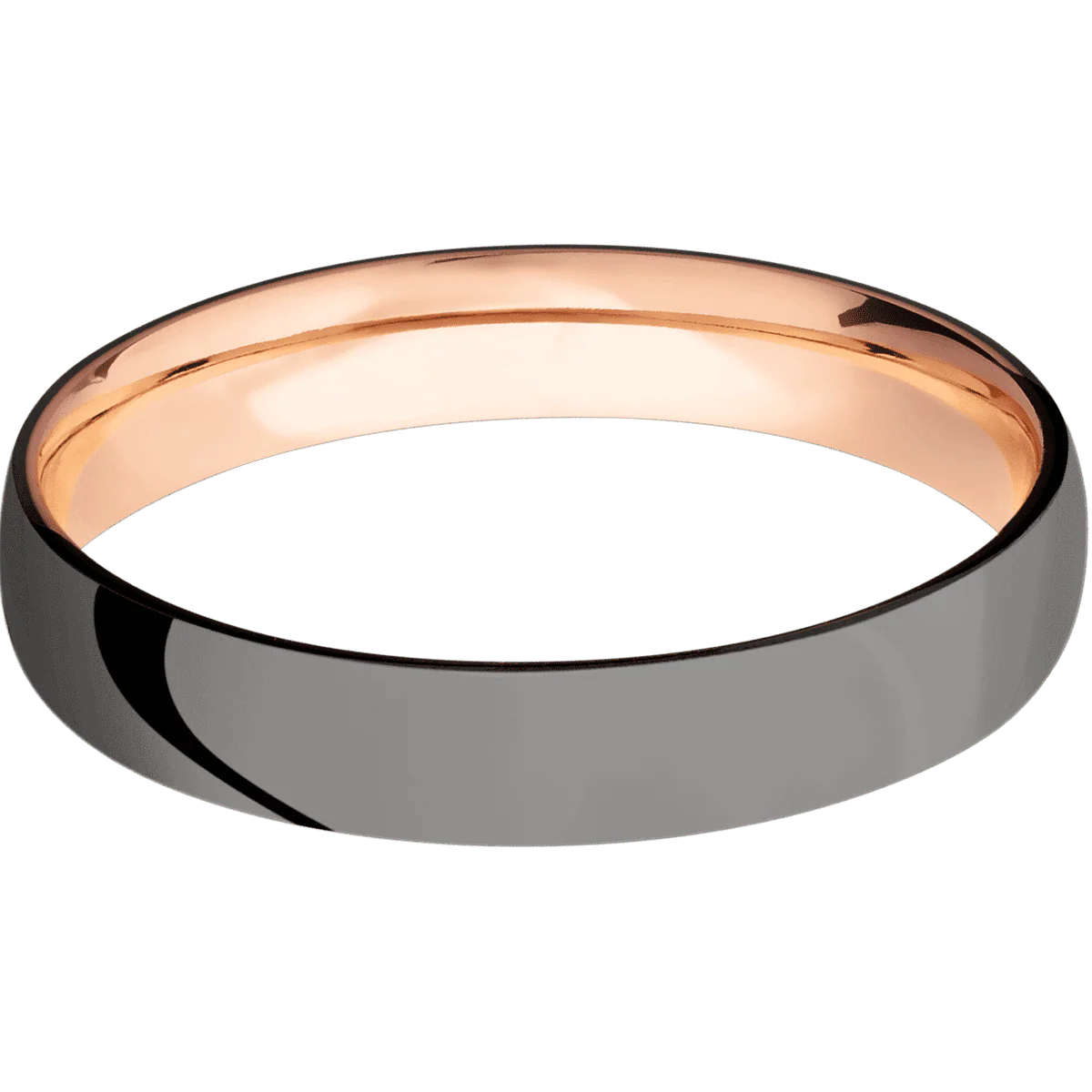 Tantalum Noir + Polish Finish + 18K Rose Gold - Image 3