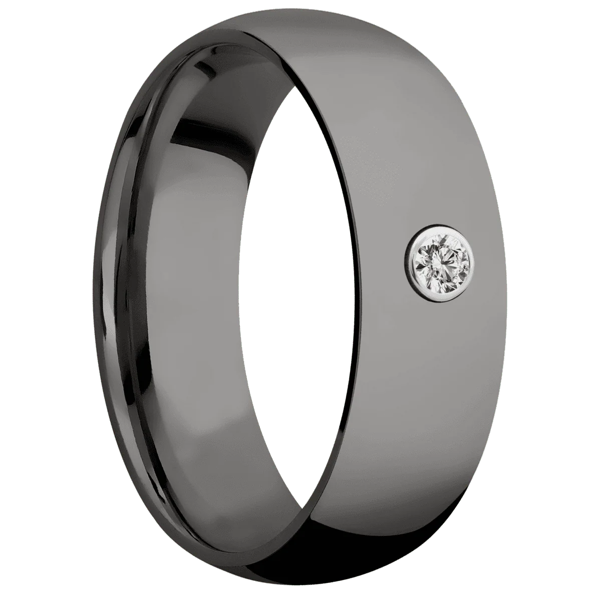 Tantalum Noir + Polish Finish