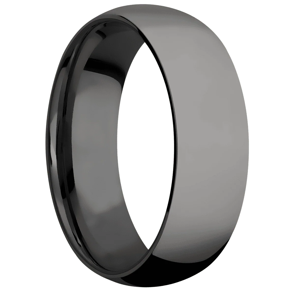 Tantalum Noir + Polish Finish + Zirconium