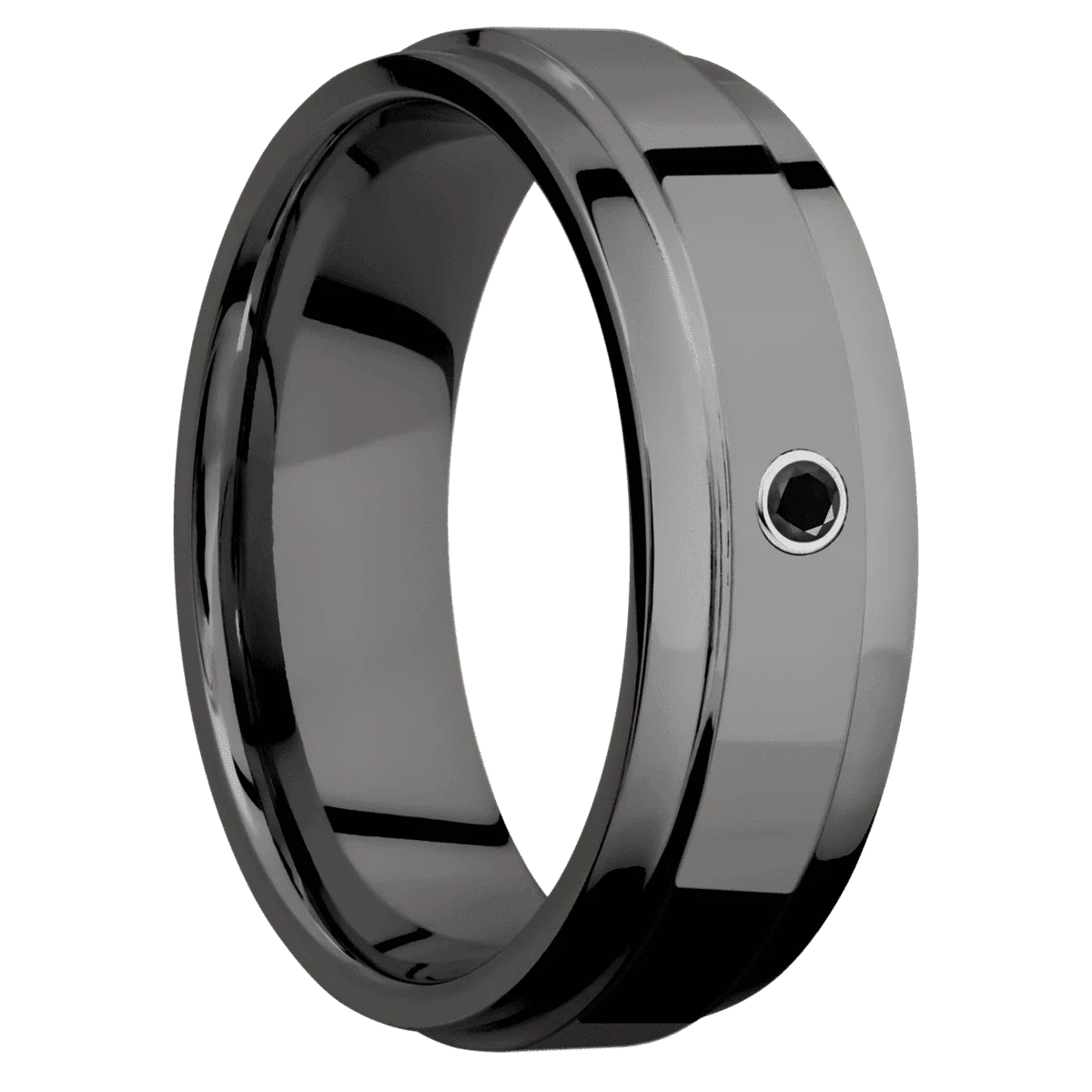 Tantalum Noir + Polish , Polish Finish