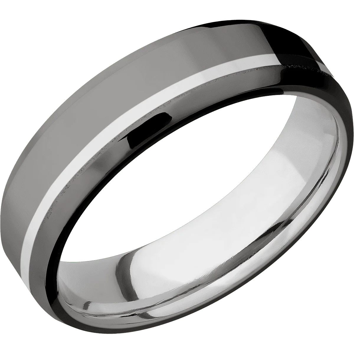 Tantalum Noir + Polish , Polish Finish + Titanium - Image 2
