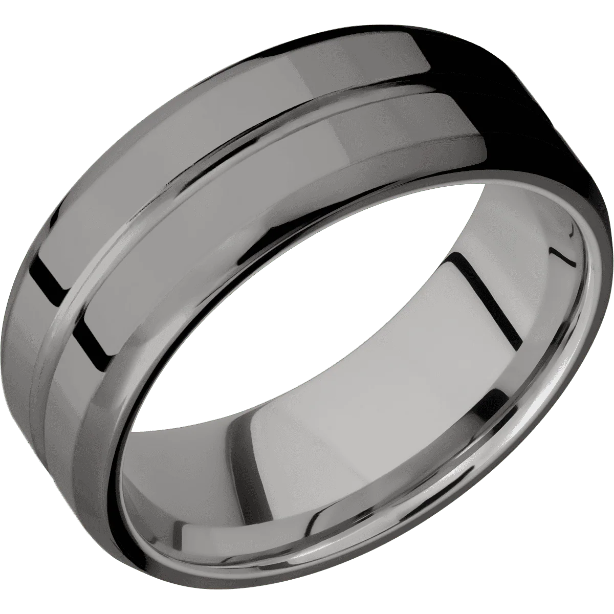 Tantalum Noir + Polish , Polish Finish + Titanium - Image 2