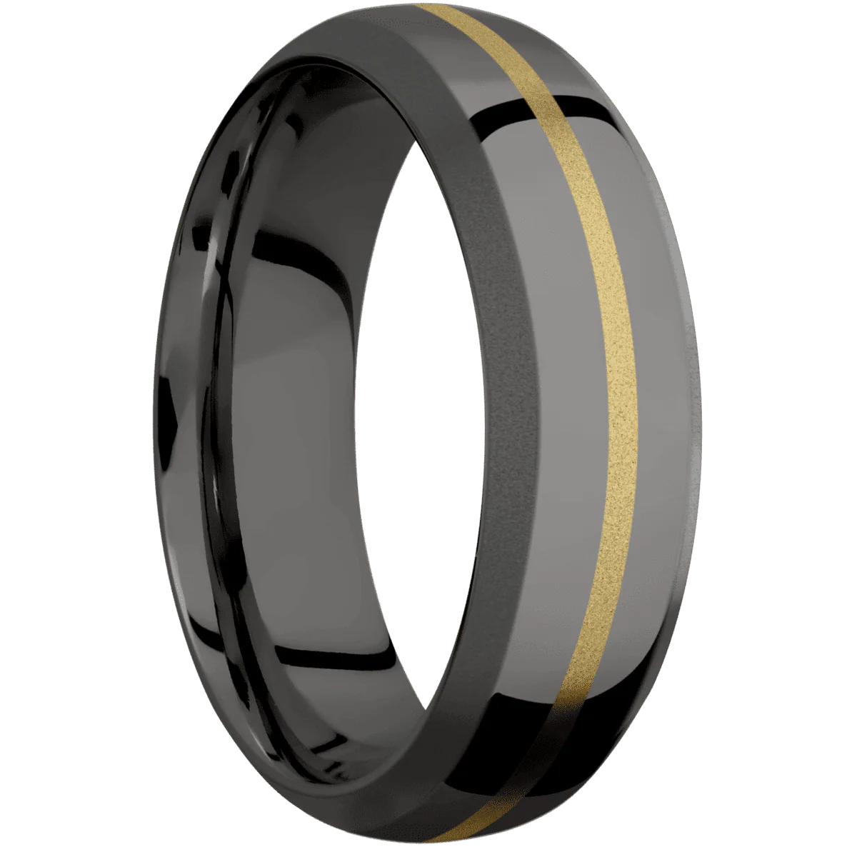 Tantalum Noir + Polish , Sand Finish