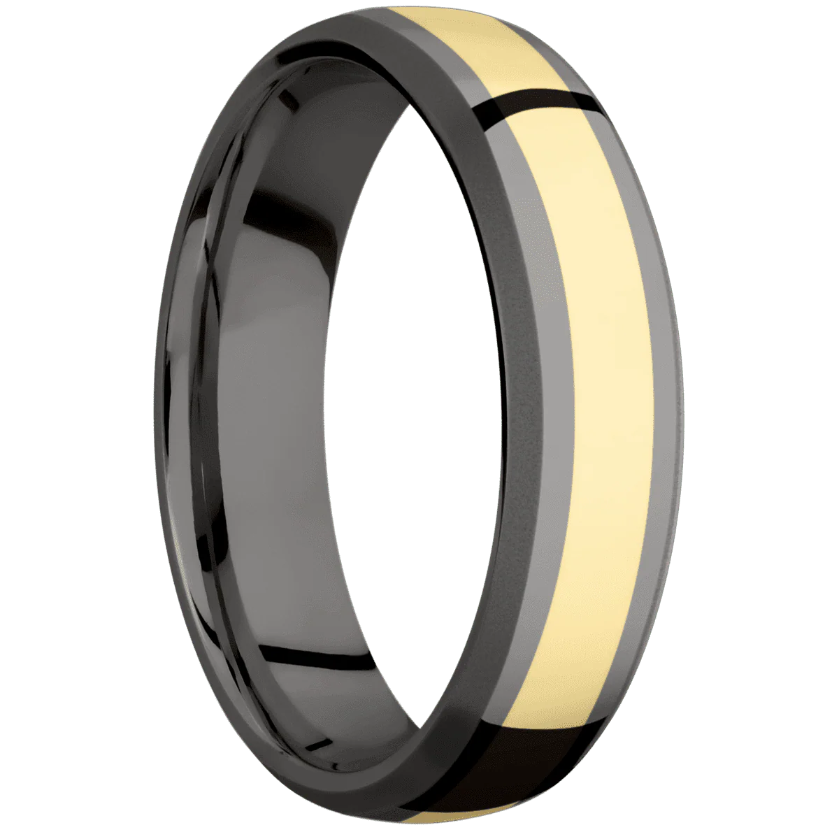 Tantalum Noir + Polish , Sand Finish