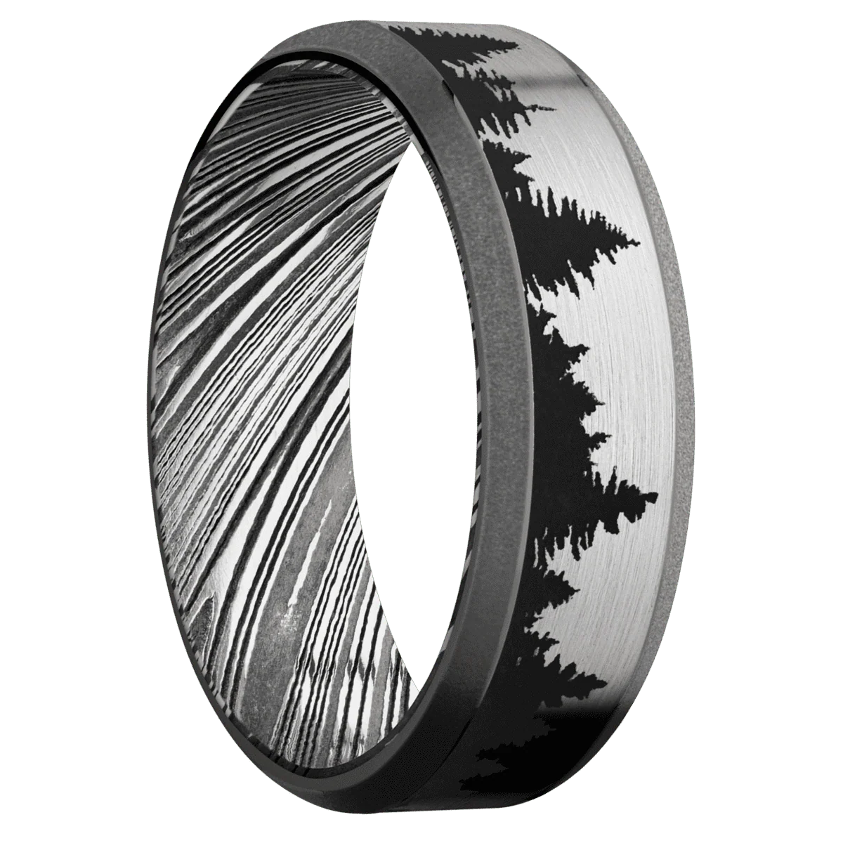 Tantalum Noir + Polish , Sand Finish + Woodgrain