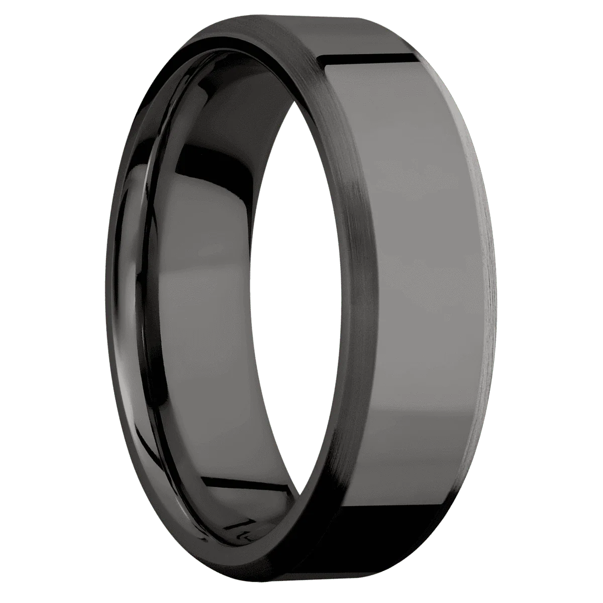 Tantalum Noir + Polish , Satin Finish