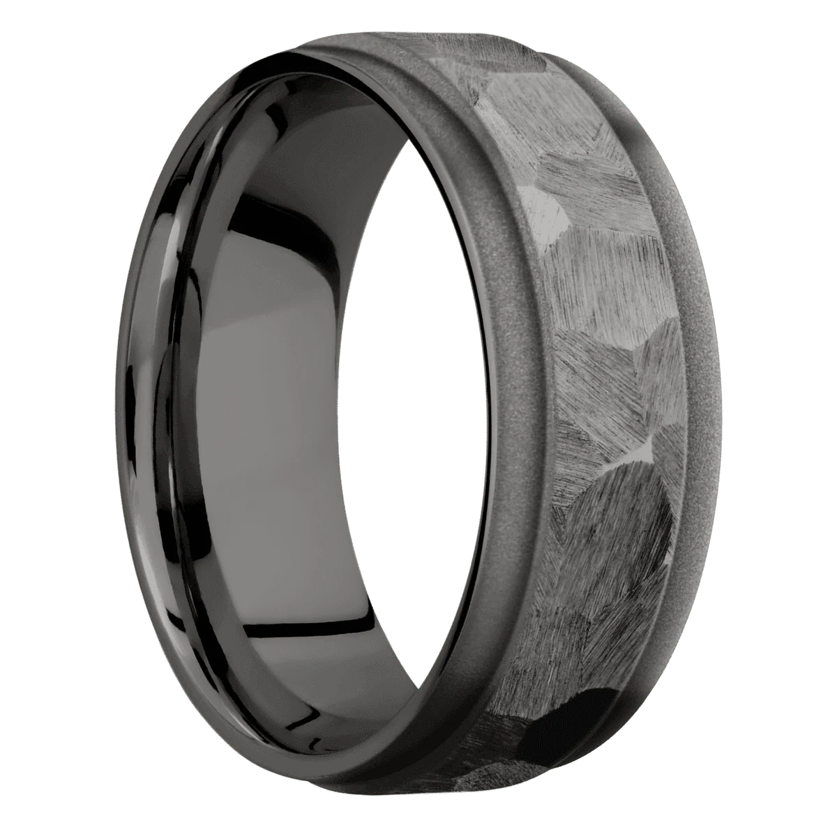 Tantalum Noir + Rock , Sand Finish
