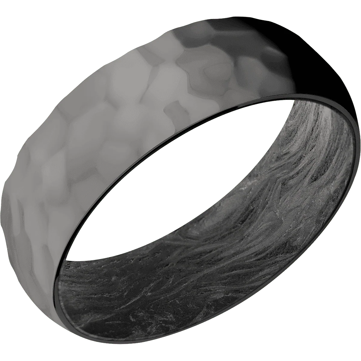 Tantalum Noir + Rockpolish Finish + Forged Carbon Fiber - Image 2