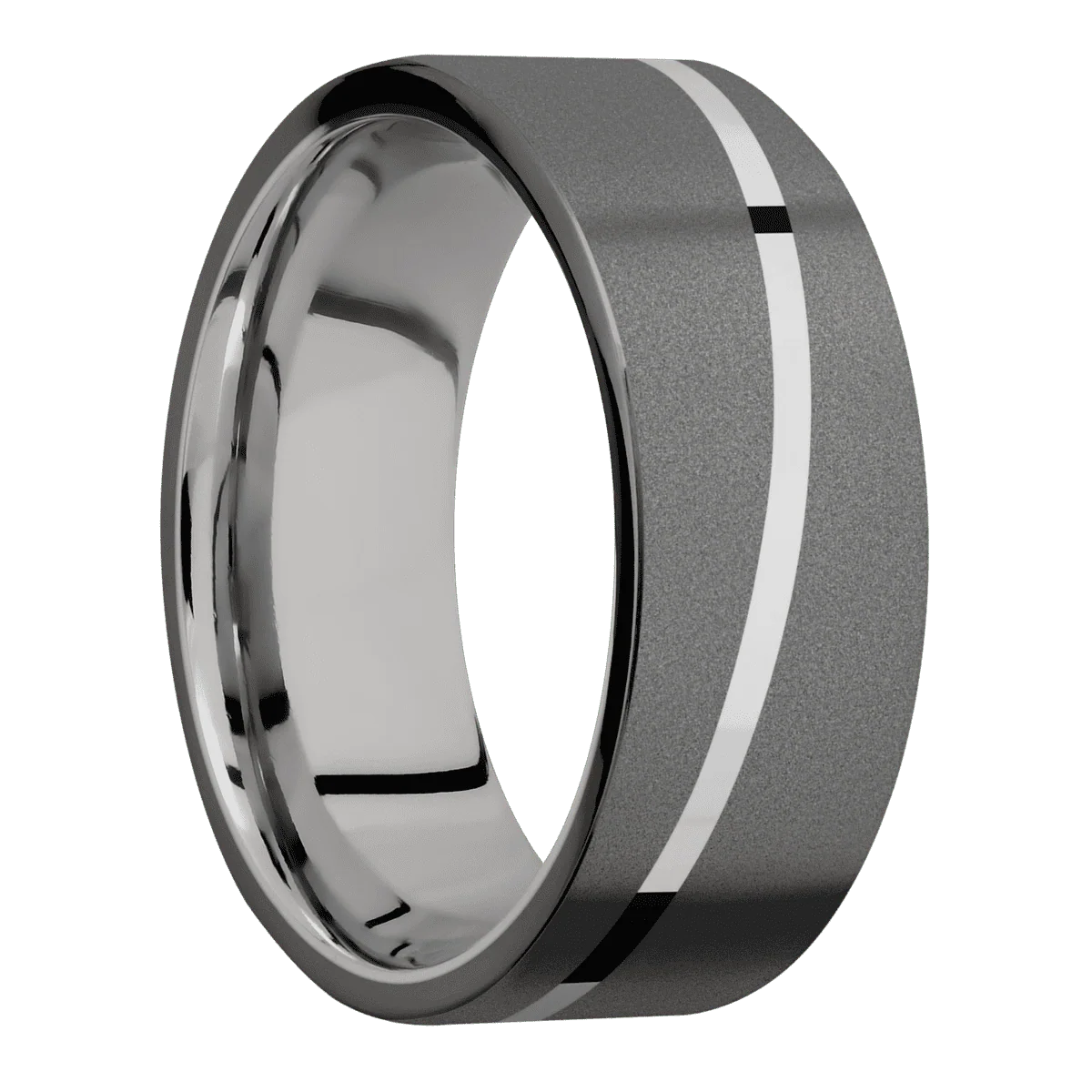 Tantalum Noir + Sand Finish + Titanium