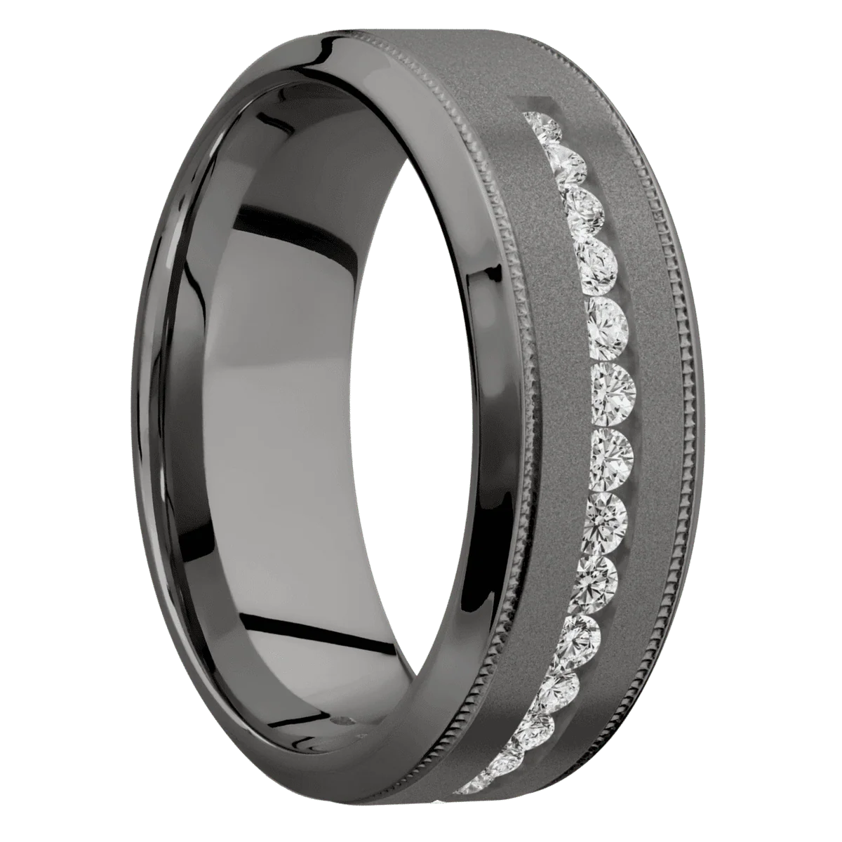 Tantalum Noir + Sand , Polish Finish