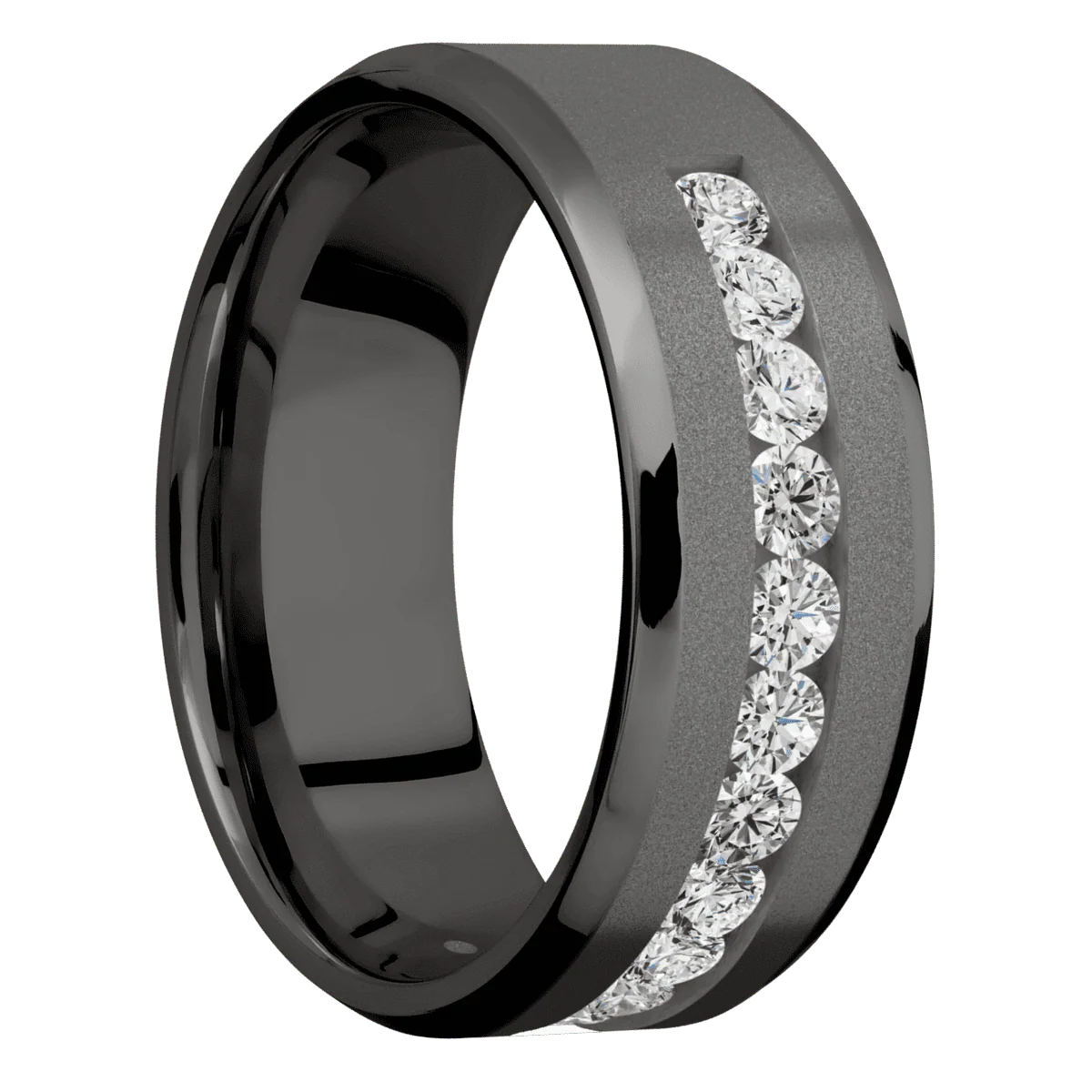 Tantalum Noir + Sand , Polish Finish