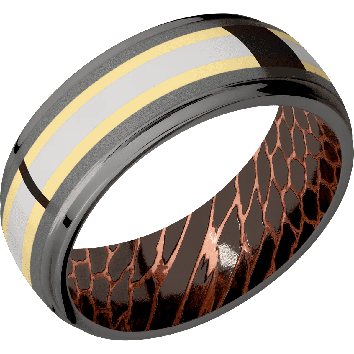Tantalum Noir + Sand , Polish Finish + Superconductor Noir - Image 2