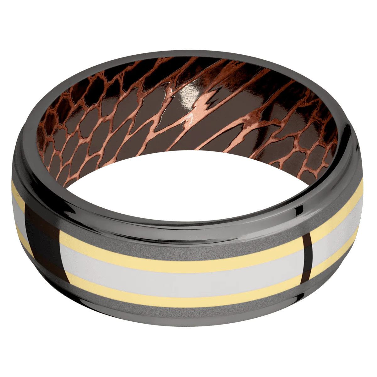 Tantalum Noir + Sand , Polish Finish + Superconductor Noir - Image 3