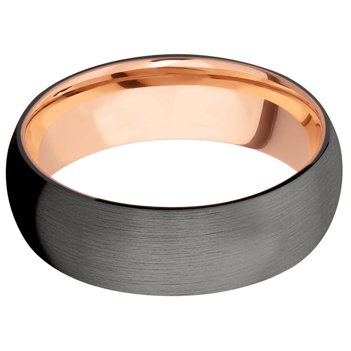 Tantalum Noir + Satin Finish + 14K Rose Gold - Image 3