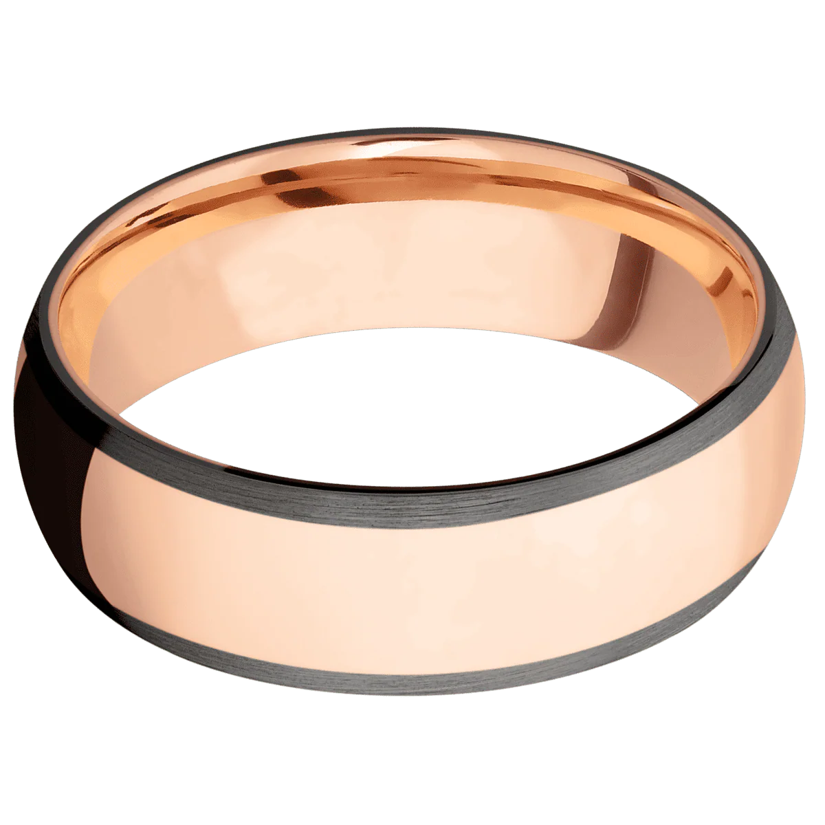 Tantalum Noir + Satin Finish + 14K Rose Gold - Image 3