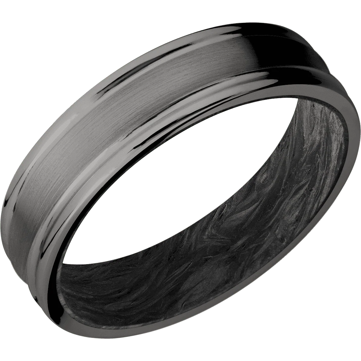 Tantalum Noir + Satin , Polish Finish + Forged Carbon Fiber - Image 2