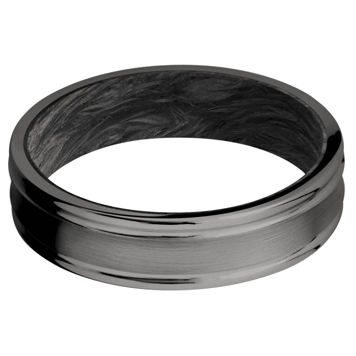 Tantalum Noir + Satin , Polish Finish + Forged Carbon Fiber - Image 3