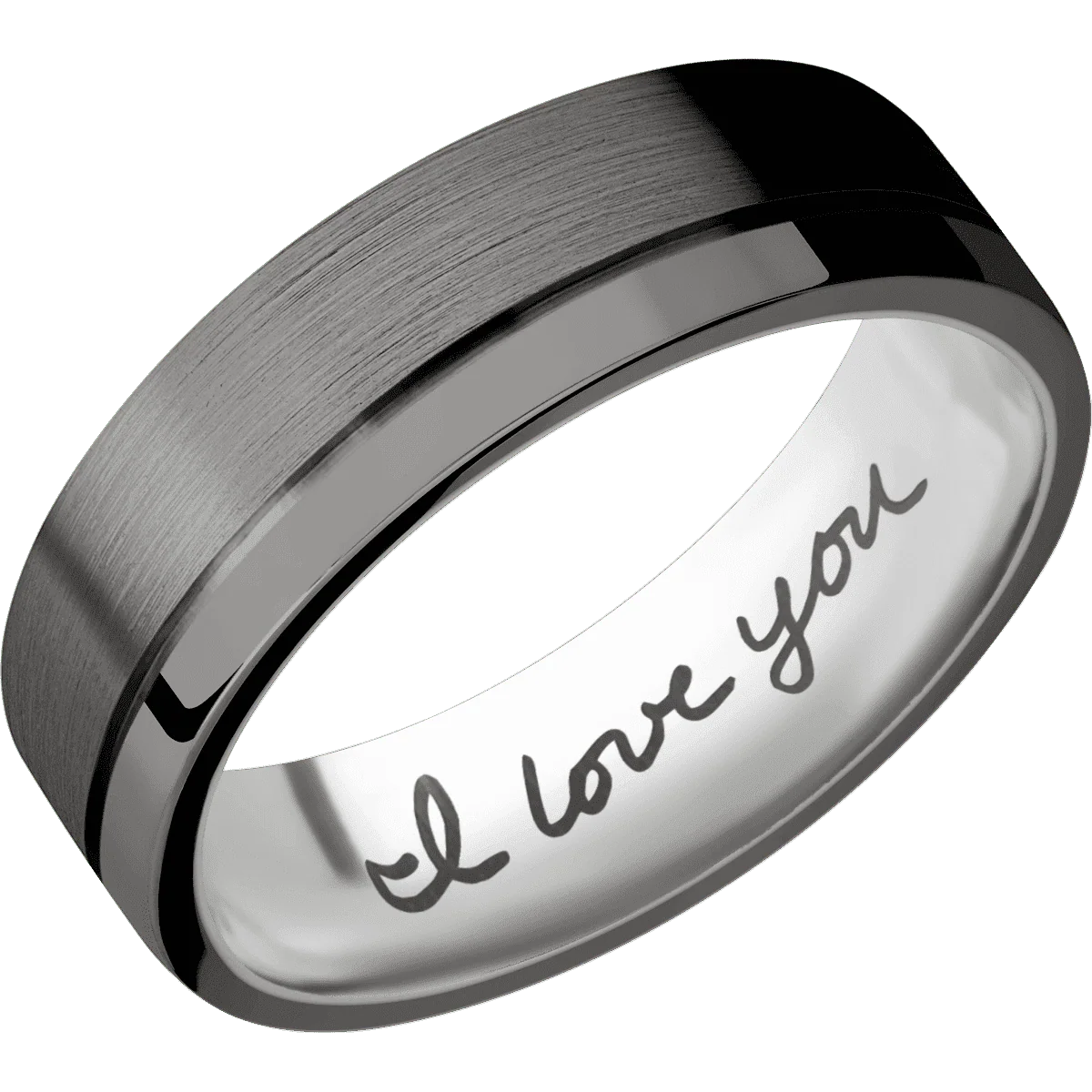 Tantalum Noir + Satin , Polish Finish + Titanium - Image 2
