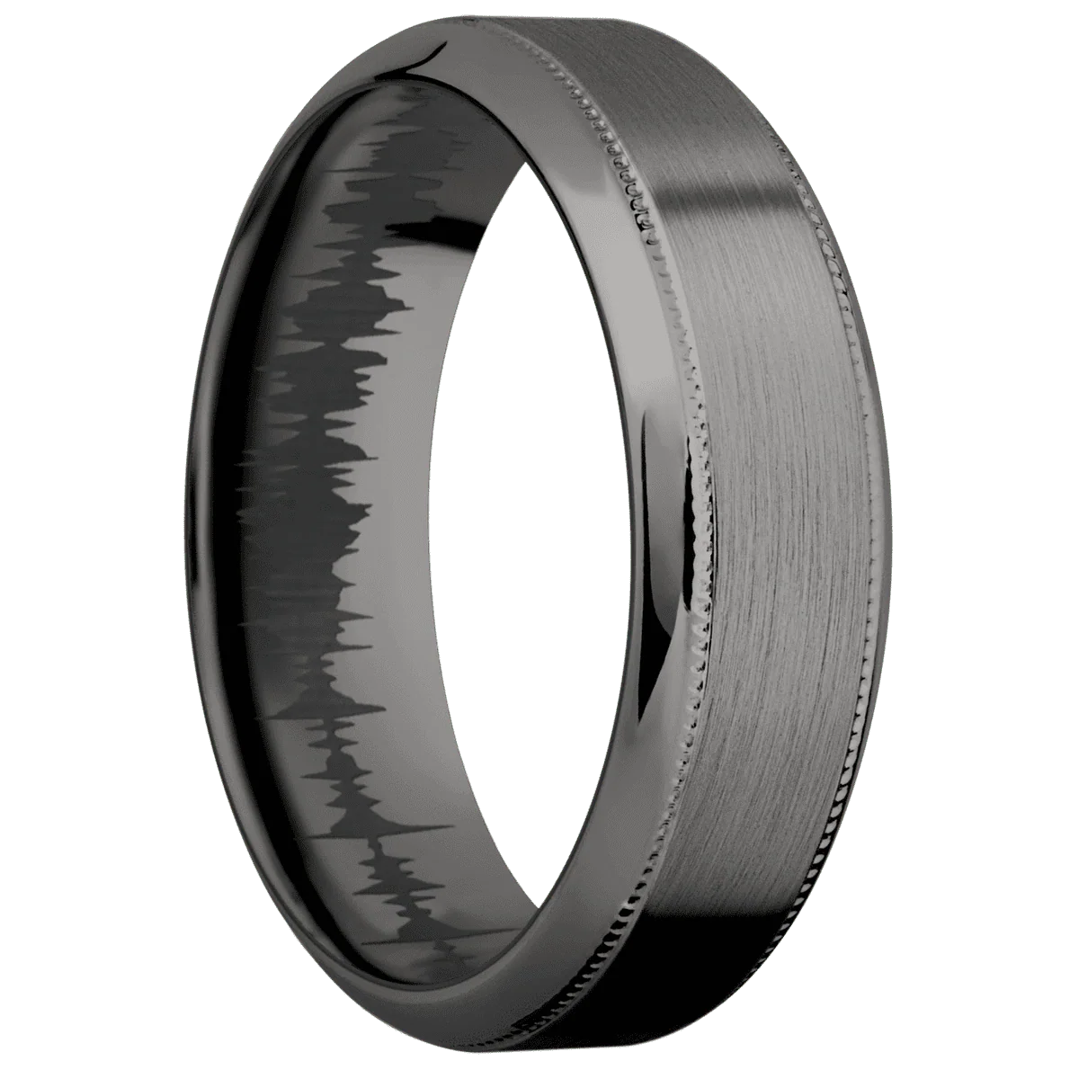 Tantalum Noir + Satin , Polish Finish + Zirconium