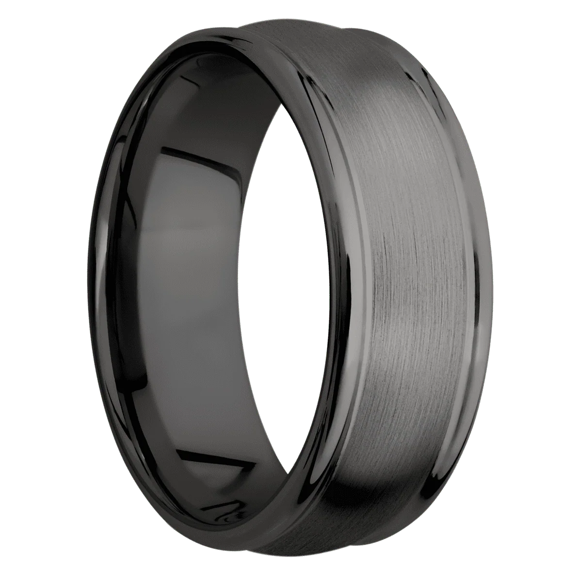 Tantalum Noir + Satin , Polish Finish + Zirconium