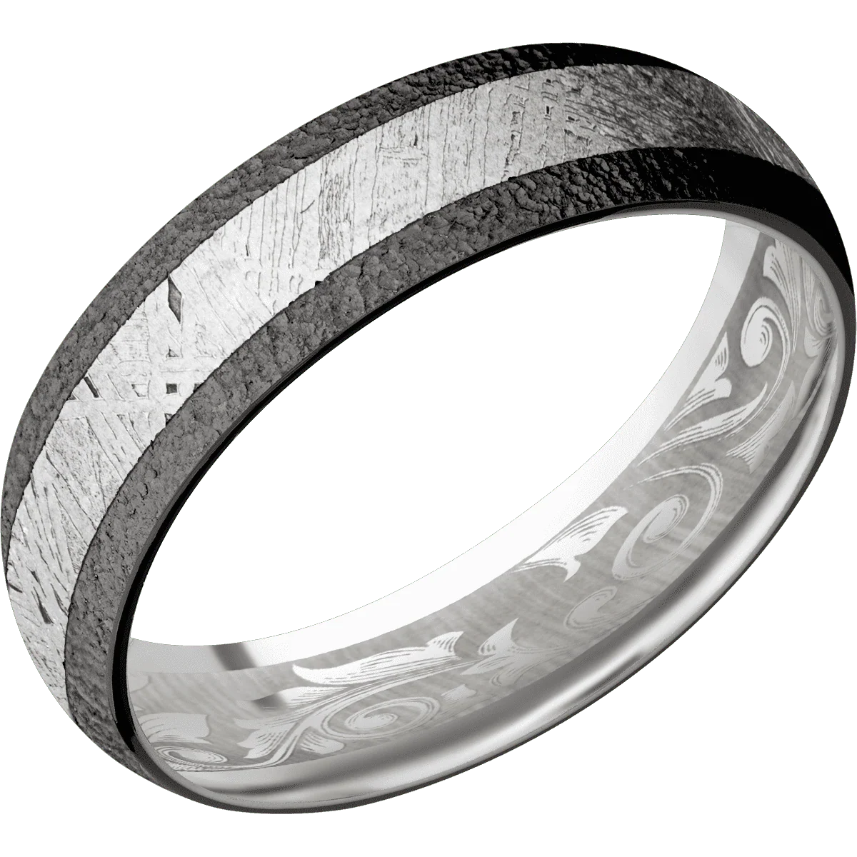 Tantalum Noir + Stipple Finish + Palladium Silver - Image 2