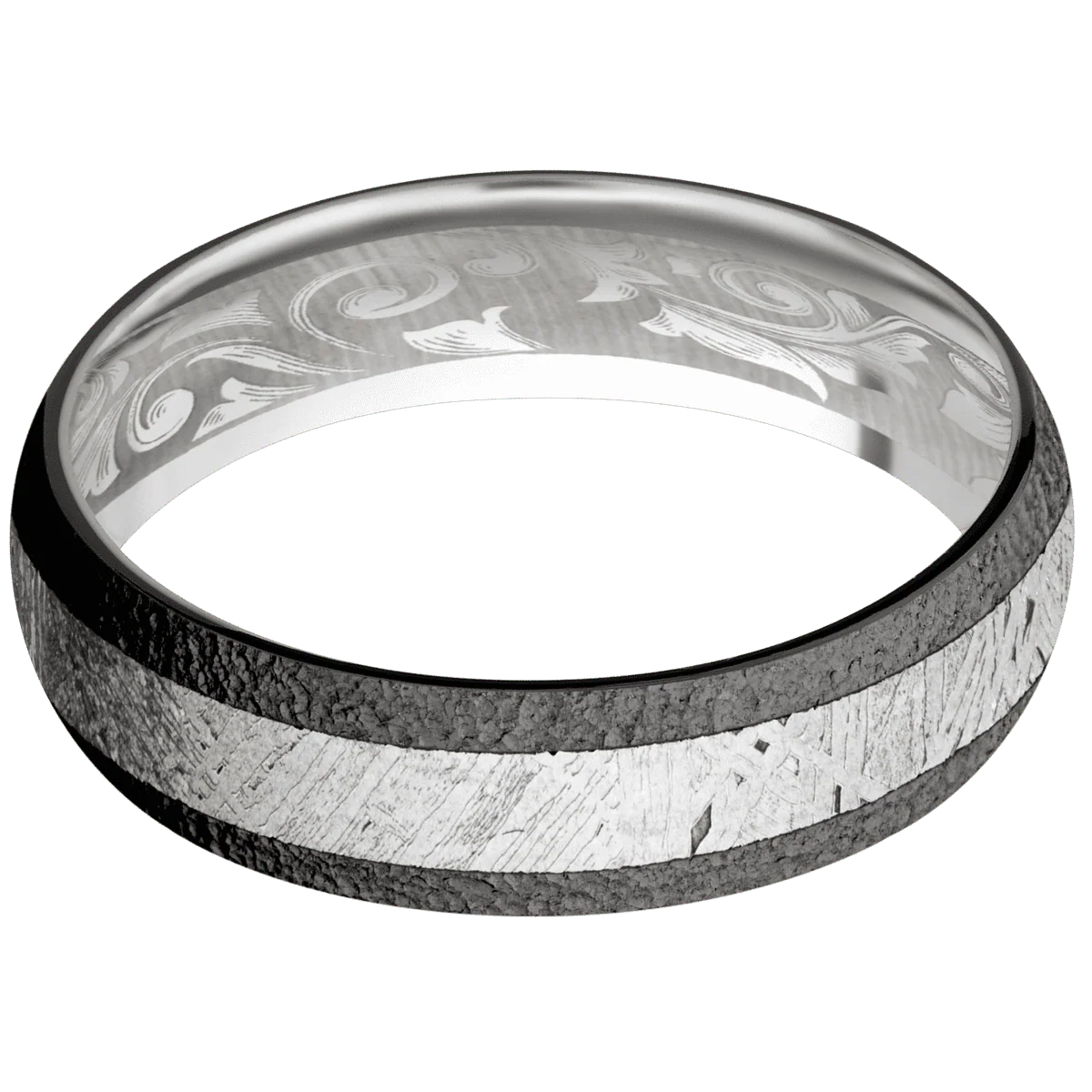 Tantalum Noir + Stipple Finish + Palladium Silver - Image 3