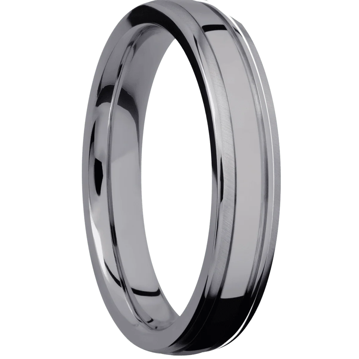 Tantalum + Polish , Anglesatin Finish