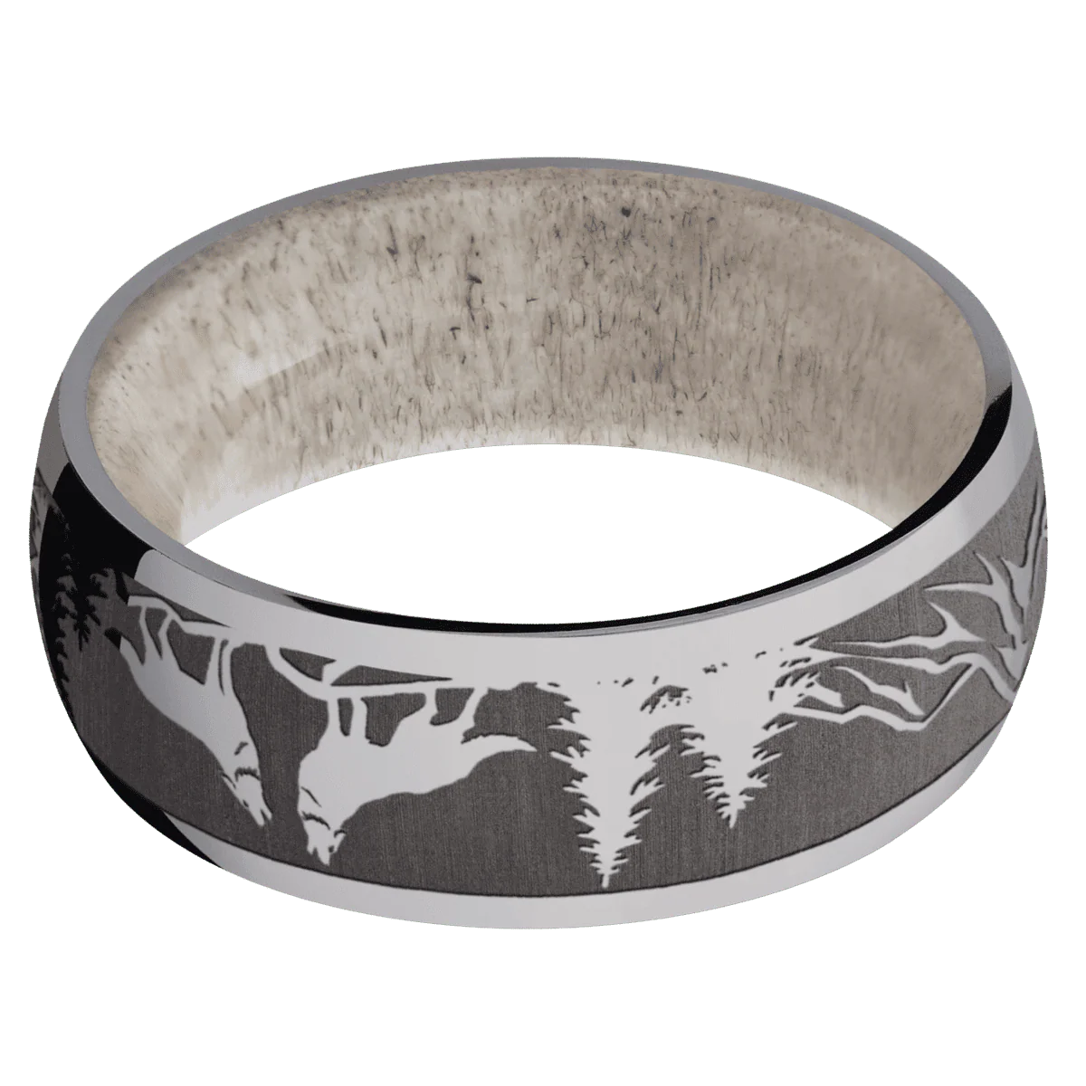 Tantalum + Polish Finish + Antler - Image 3