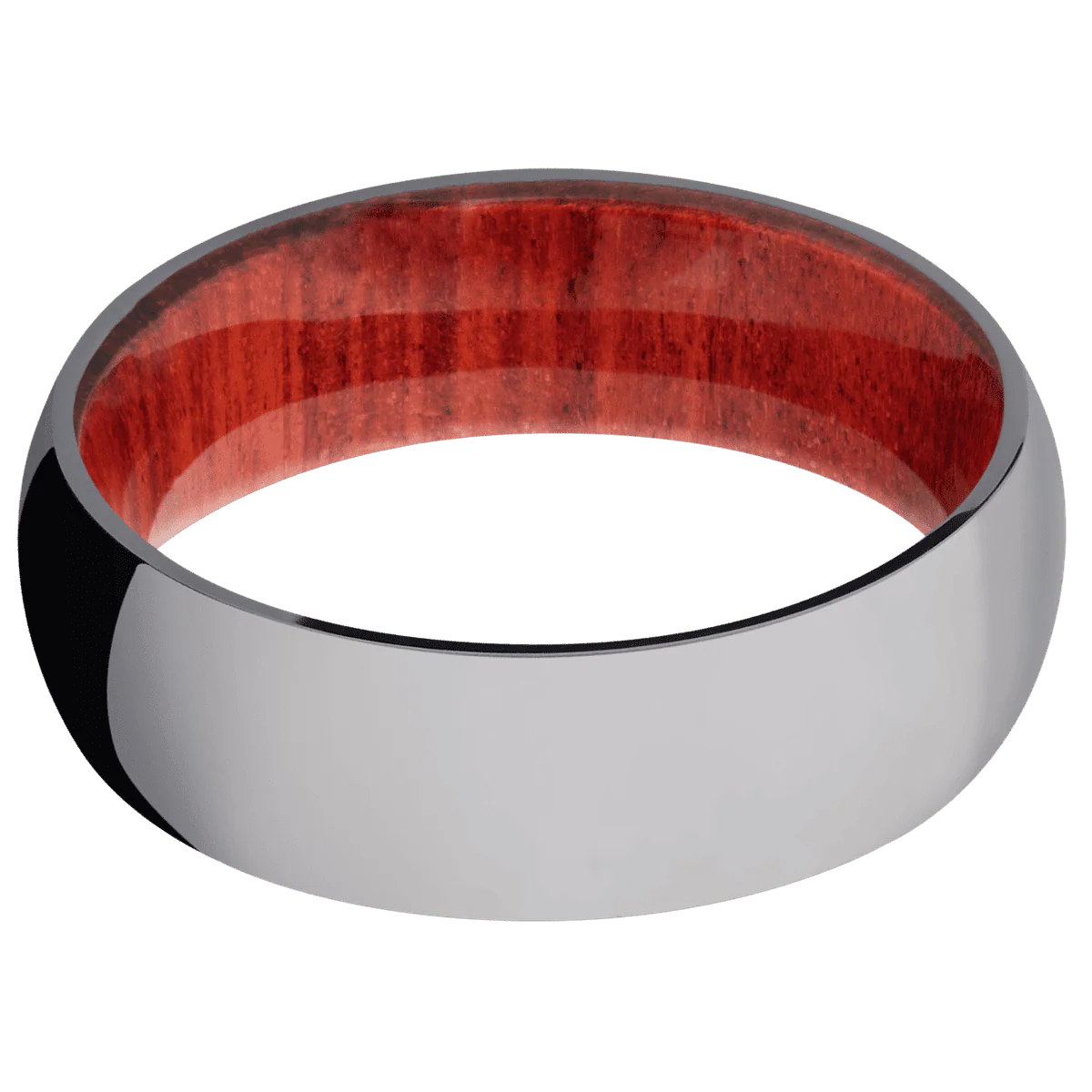Tantalum + Polish Finish + Red Heart - Image 3