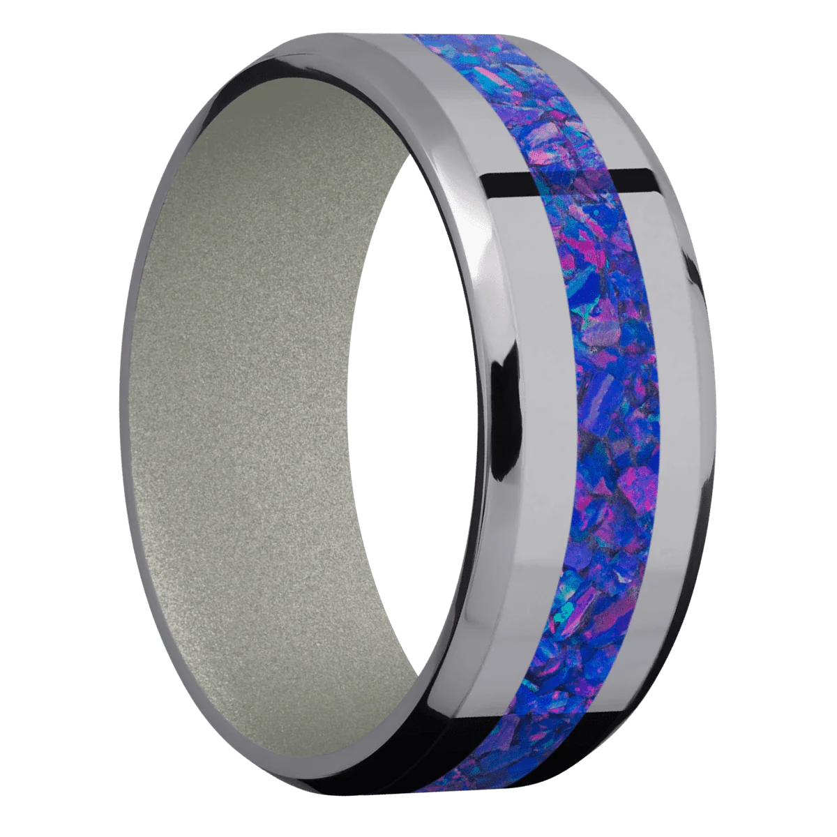 Tantalum + Polish , Polish Finish + Gun Metal Grey