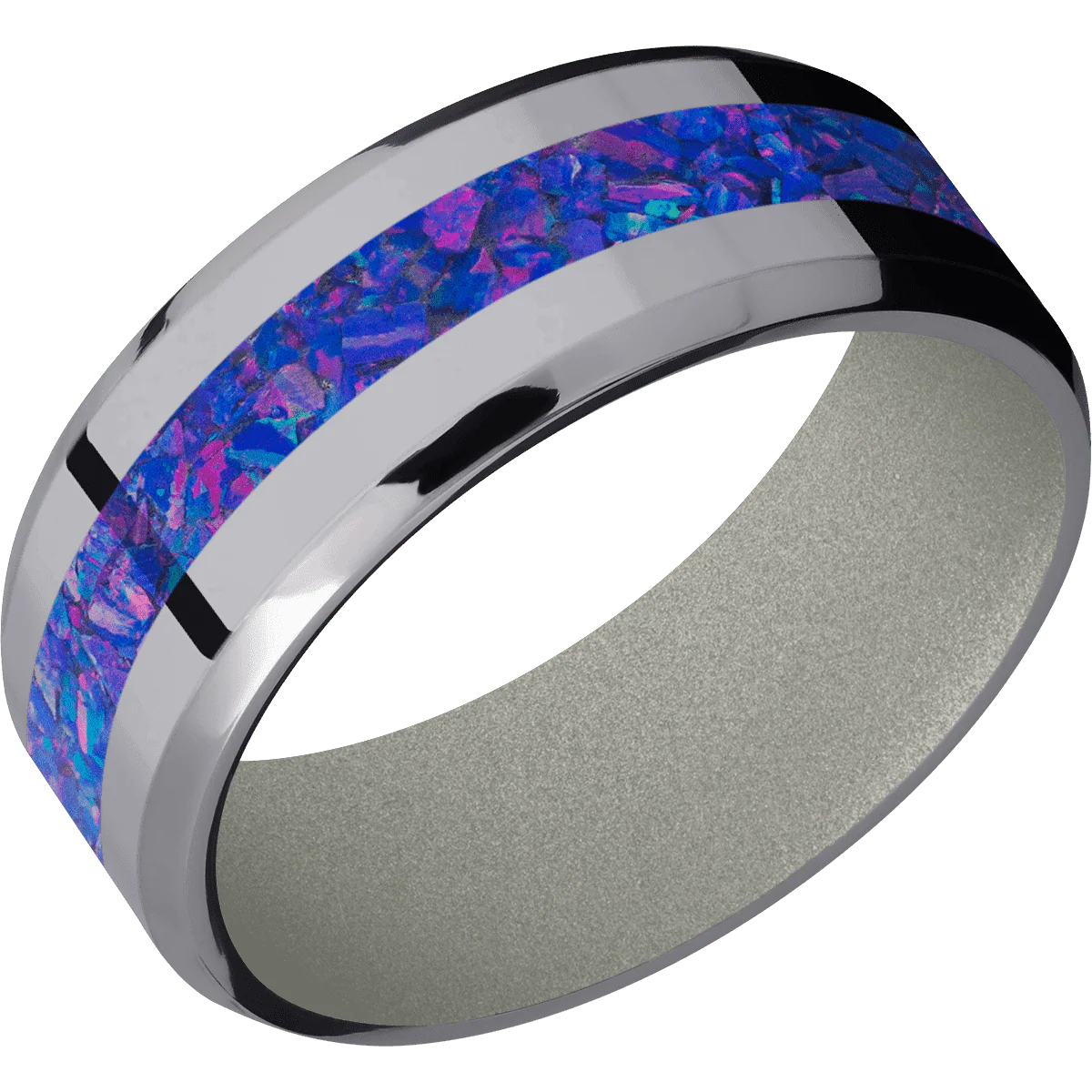 Tantalum + Polish , Polish Finish + Gun Metal Grey - Image 2