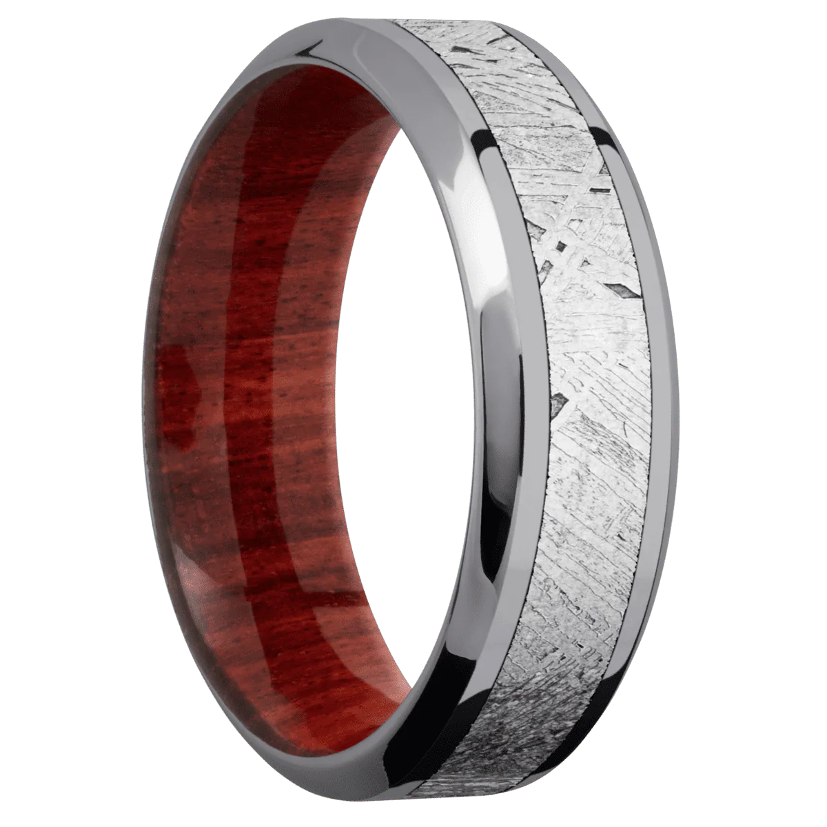 Tantalum + Polish , Polish Finish + Red Heart