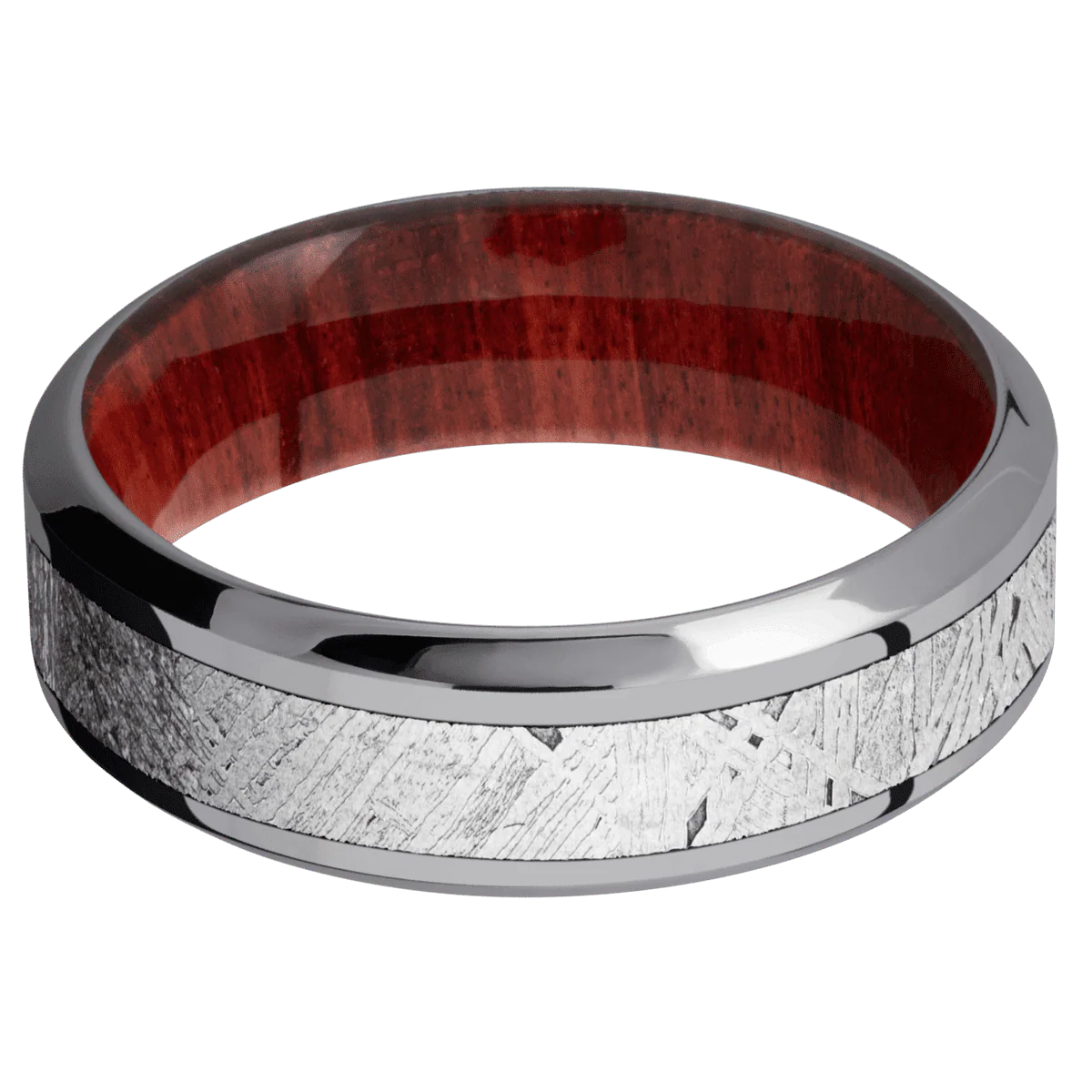 Tantalum + Polish , Polish Finish + Red Heart - Image 3