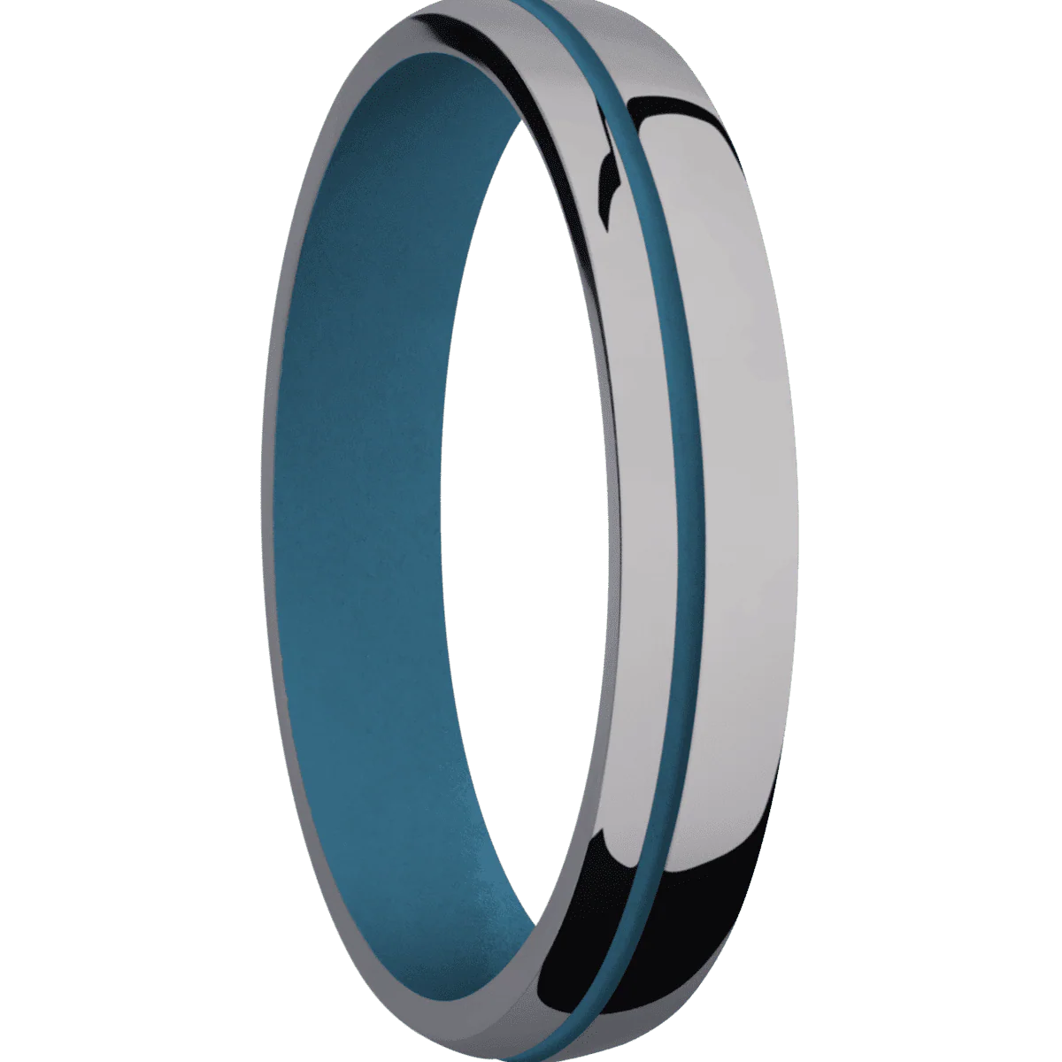 Tantalum + Polish , Polish Finish + Royal Blue