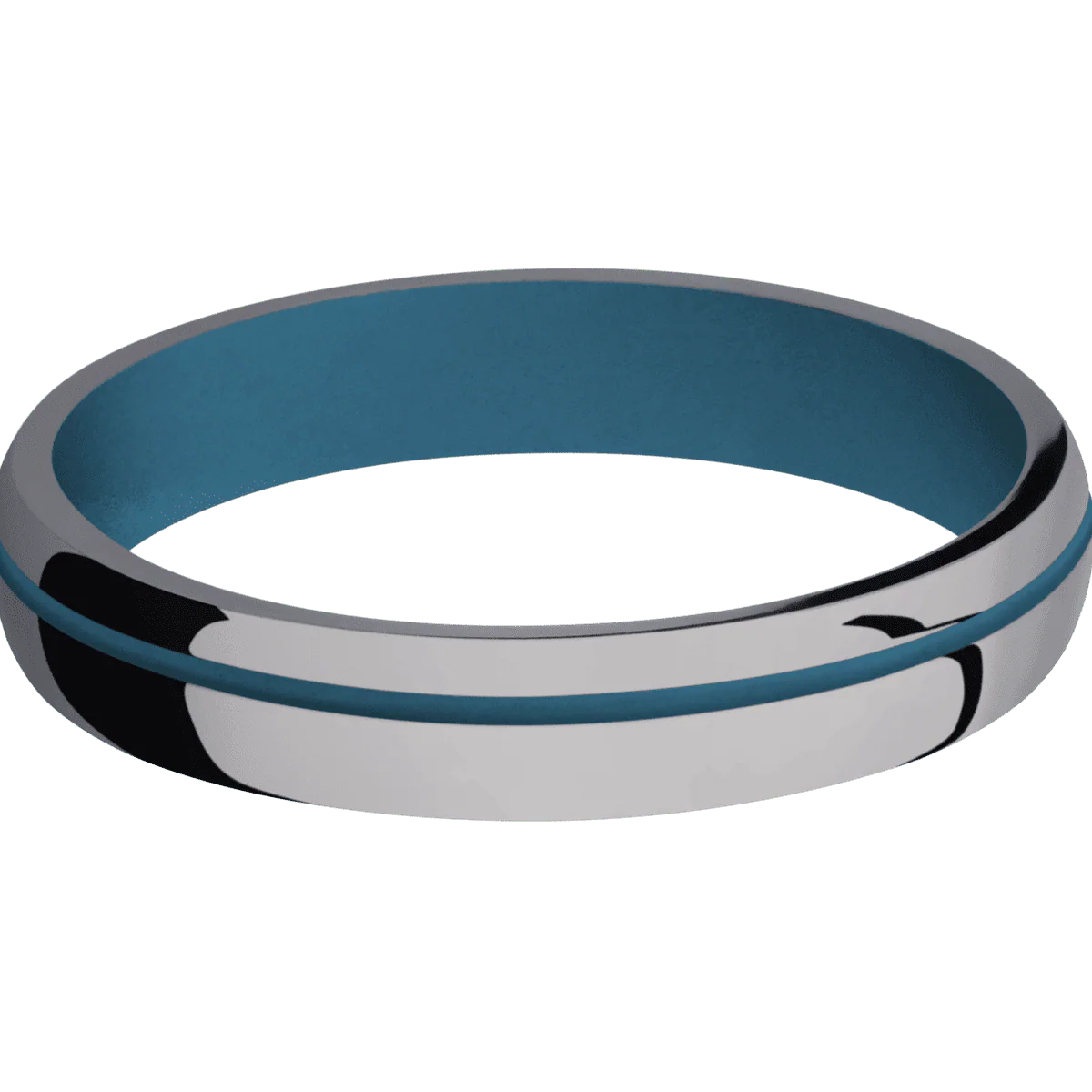 Tantalum + Polish , Polish Finish + Royal Blue - Image 3