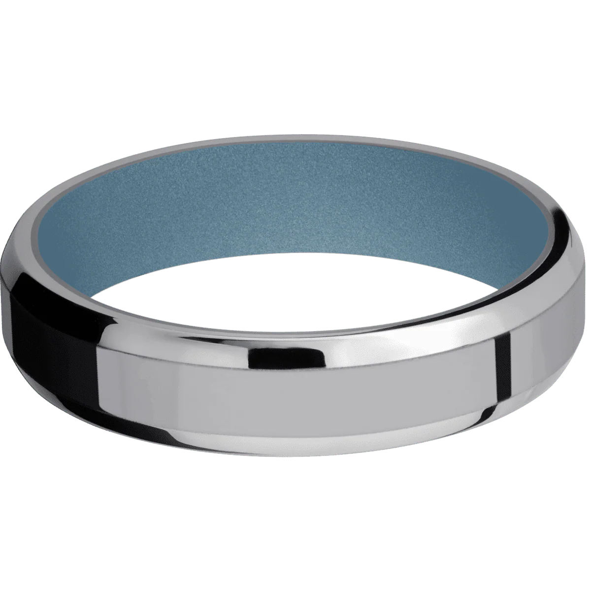 Tantalum + Polish , Sand Finish + Polar Blue - Image 3