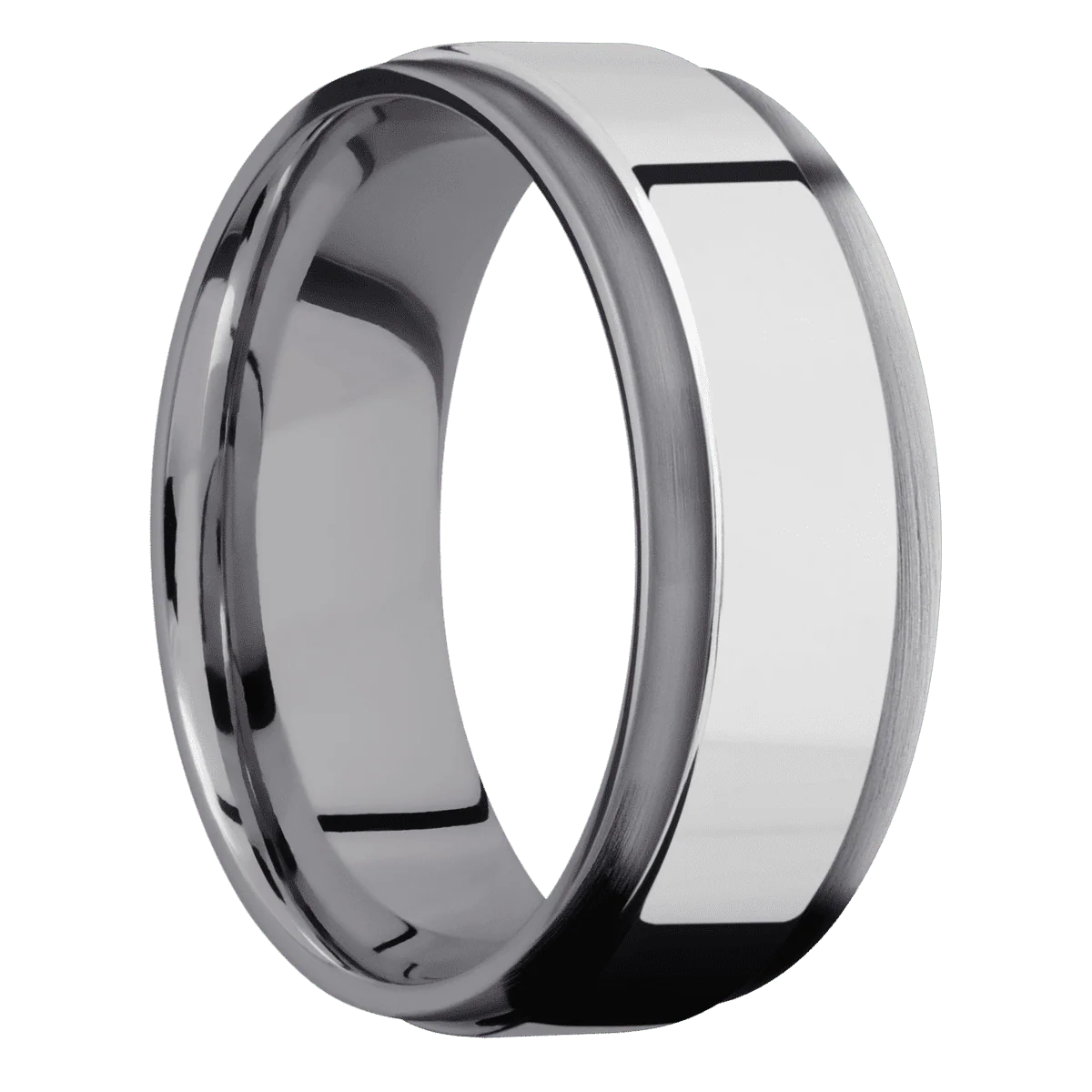 Tantalum + Polish , Satin Finish